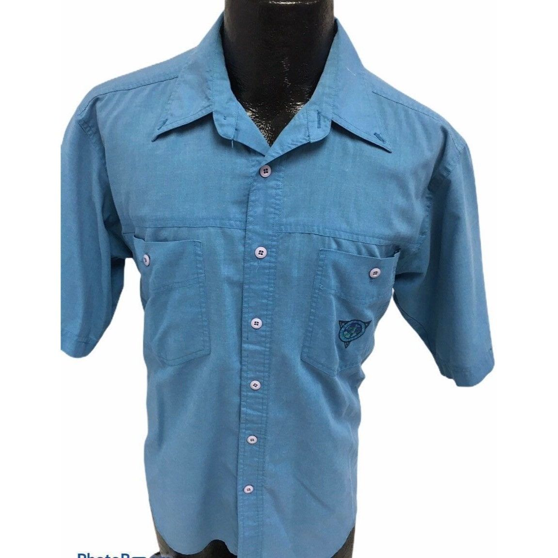 Bugle Boy Vtg Bugle Boy Blue Button Up Surfer Skater Streetwear Shirt Size US M / EU 48-50 / 2 - 1 Thumbnail