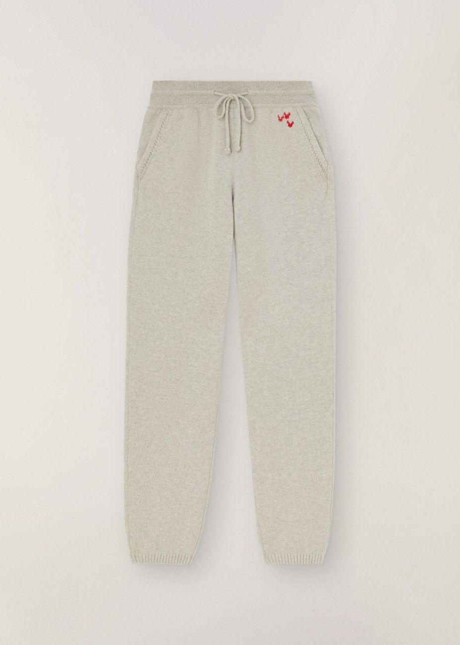 image of Loro Piana O1Srvl11E0524 Trouser In Silver, Women's (Size 27)