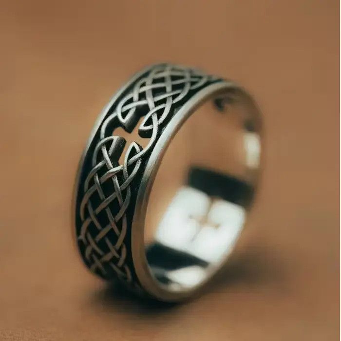 Jewelry Celtic Knot Biker Ring Size ONE SIZE - 6 Thumbnail