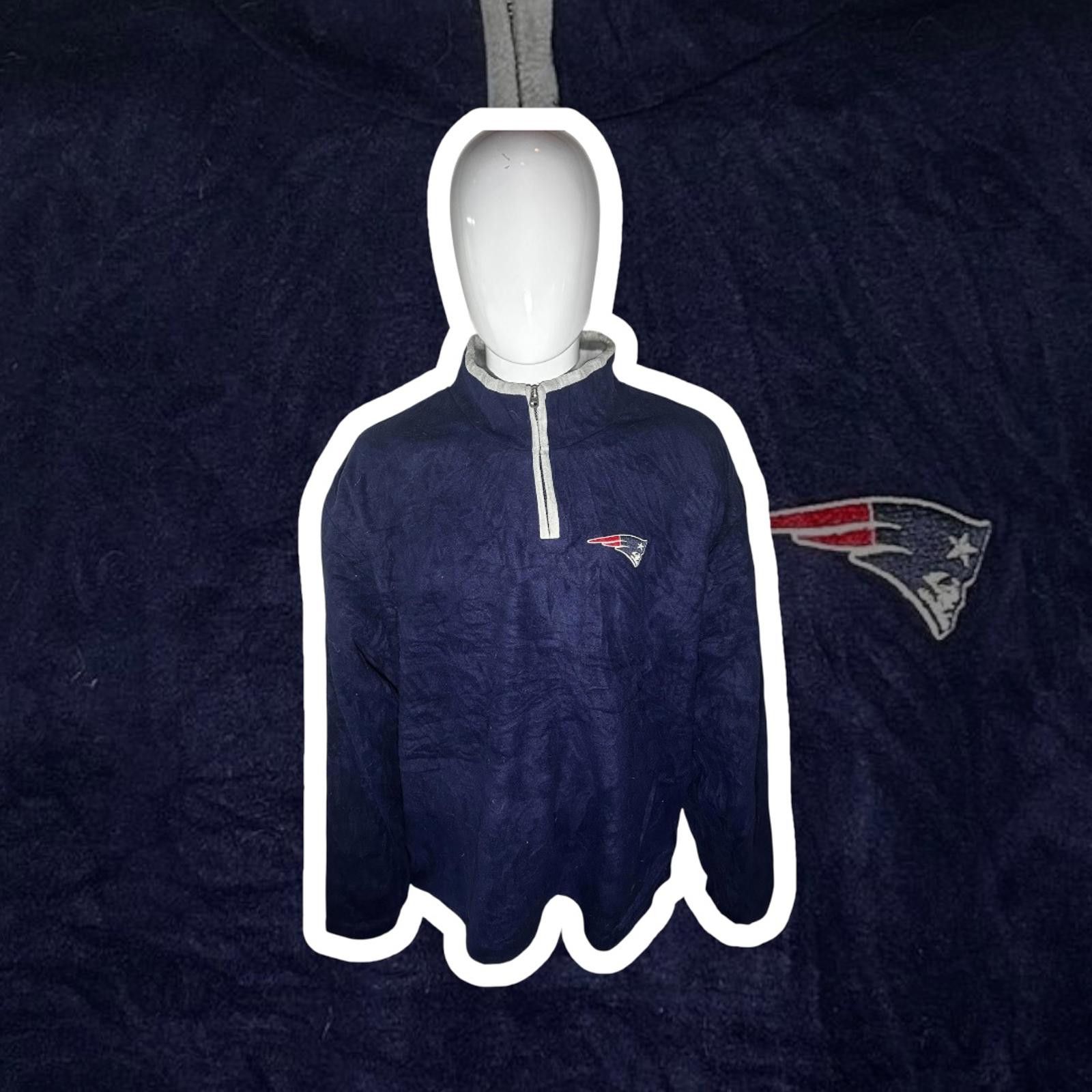 NFL New England Patriots Pullover Jacket Size US XXL / EU 58 / 5 - 1 Thumbnail