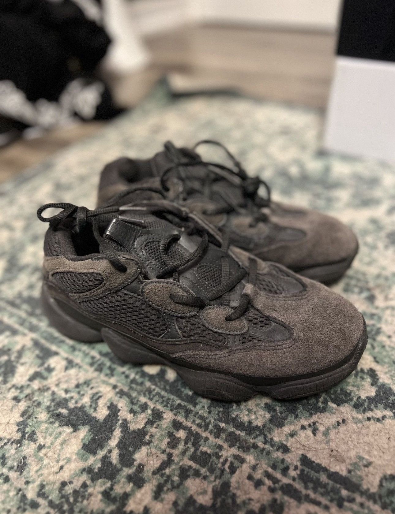 Yeezy Yeezy 500 Utility Black Size US 6 / IT 36 - 2 Thumbnail