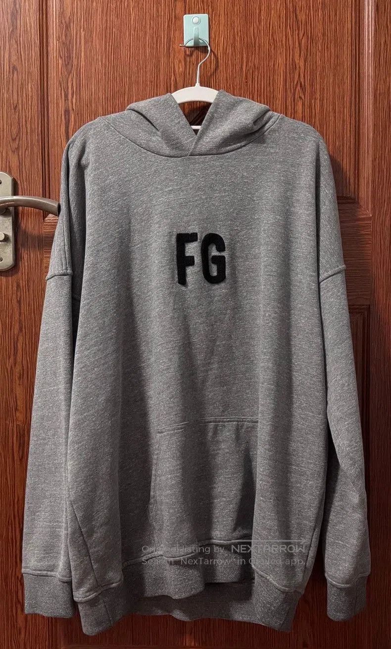 Fear of God Fear of God 6th FG Flocked Hoodie. Size US XL / EU 56 / 4 - 1 Thumbnail