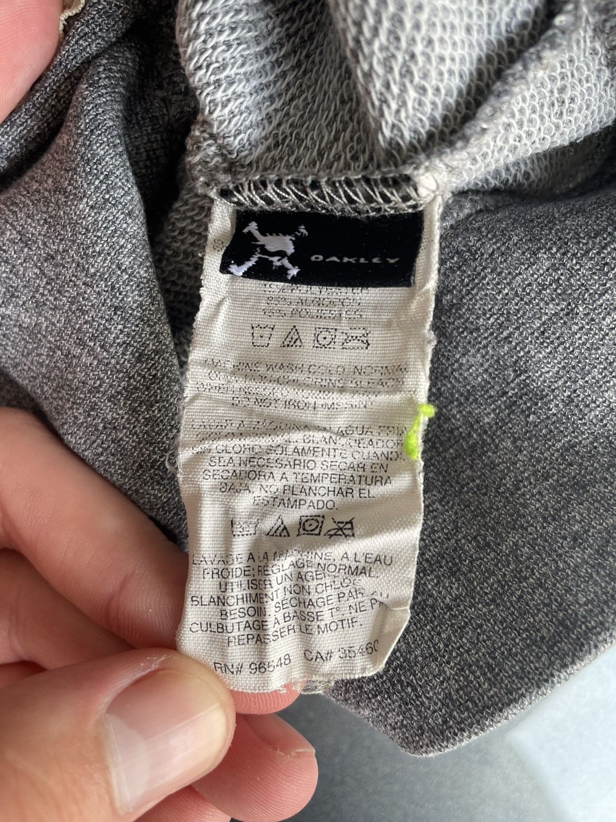 Oakley × Vintage Vintage Oakley zip hoodie Size US S / EU 44-46 / 1 - 11 Thumbnail
