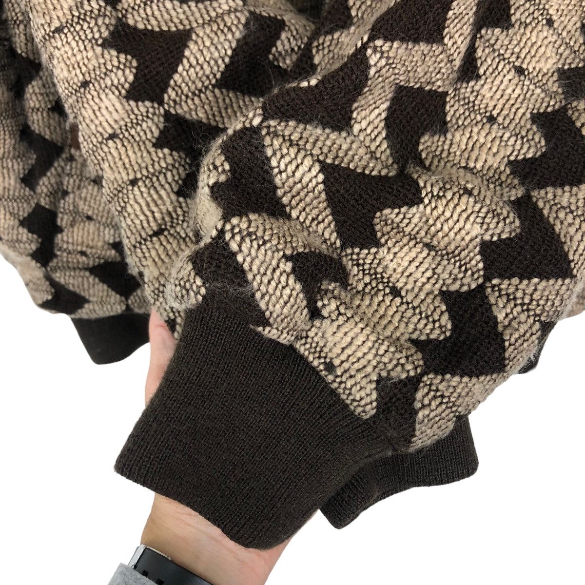 Japanese Brand VINTAGE NAVAJO BOMBER JACKET NAVAJO ISSEY MIYAKE STYLE Size US M / EU 48-50 / 2 - 11 Thumbnail