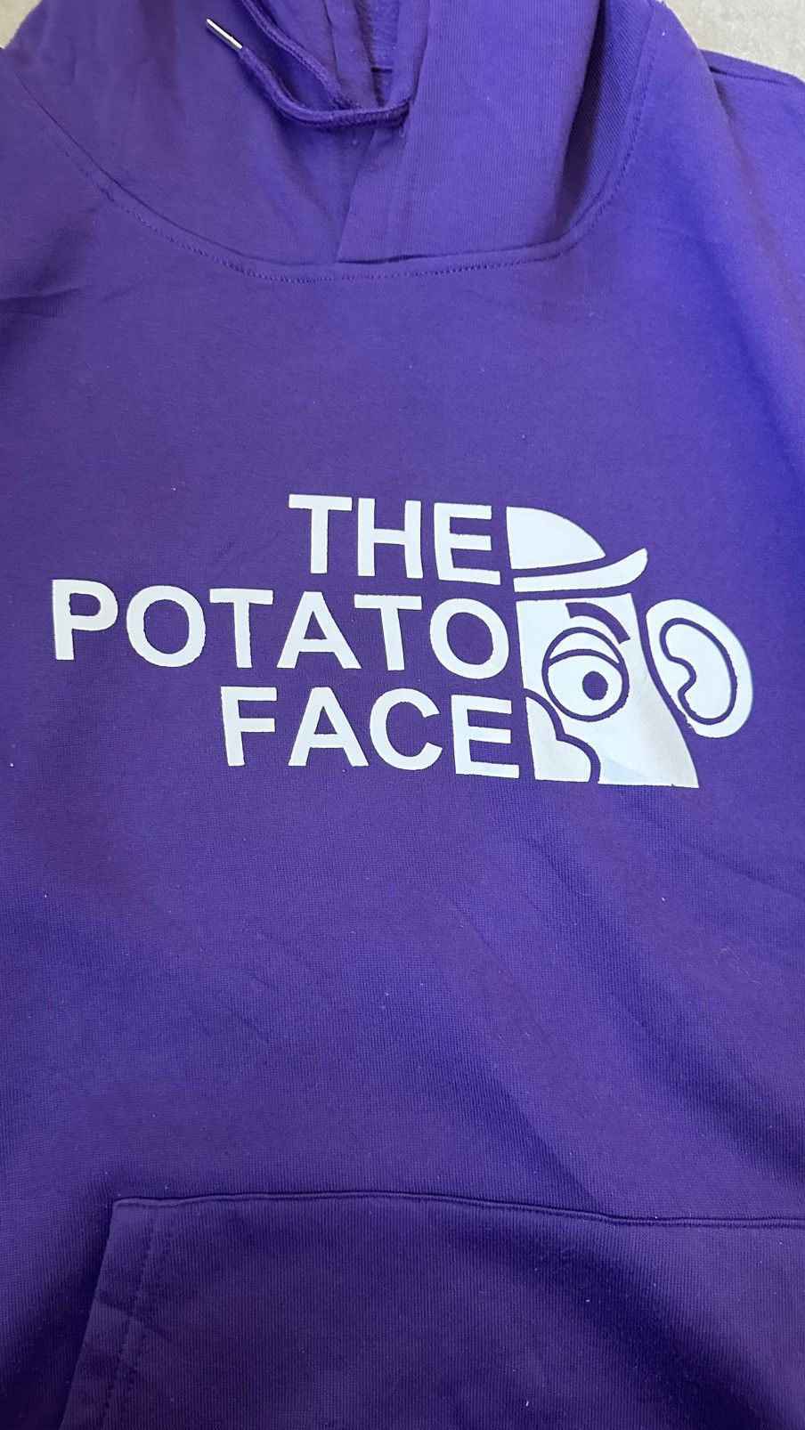 Vintage THE POTATO FACE TNF PARODY HOODIE Size US L / EU 52-54 / 3 - 2 Thumbnail