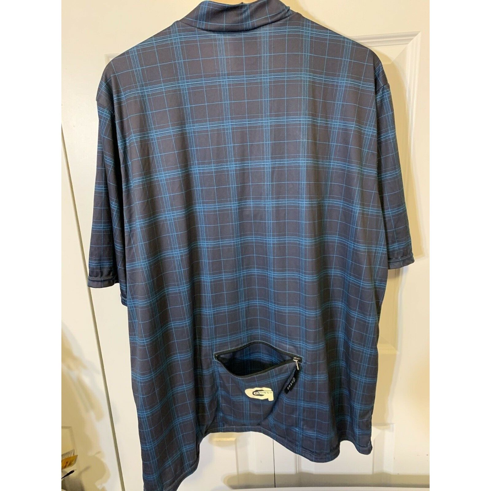 Other Gonso Cycling Jersey Men’s Sz XXL Blue plaid Size US XXL / EU 58 / 5 - 7 Thumbnail