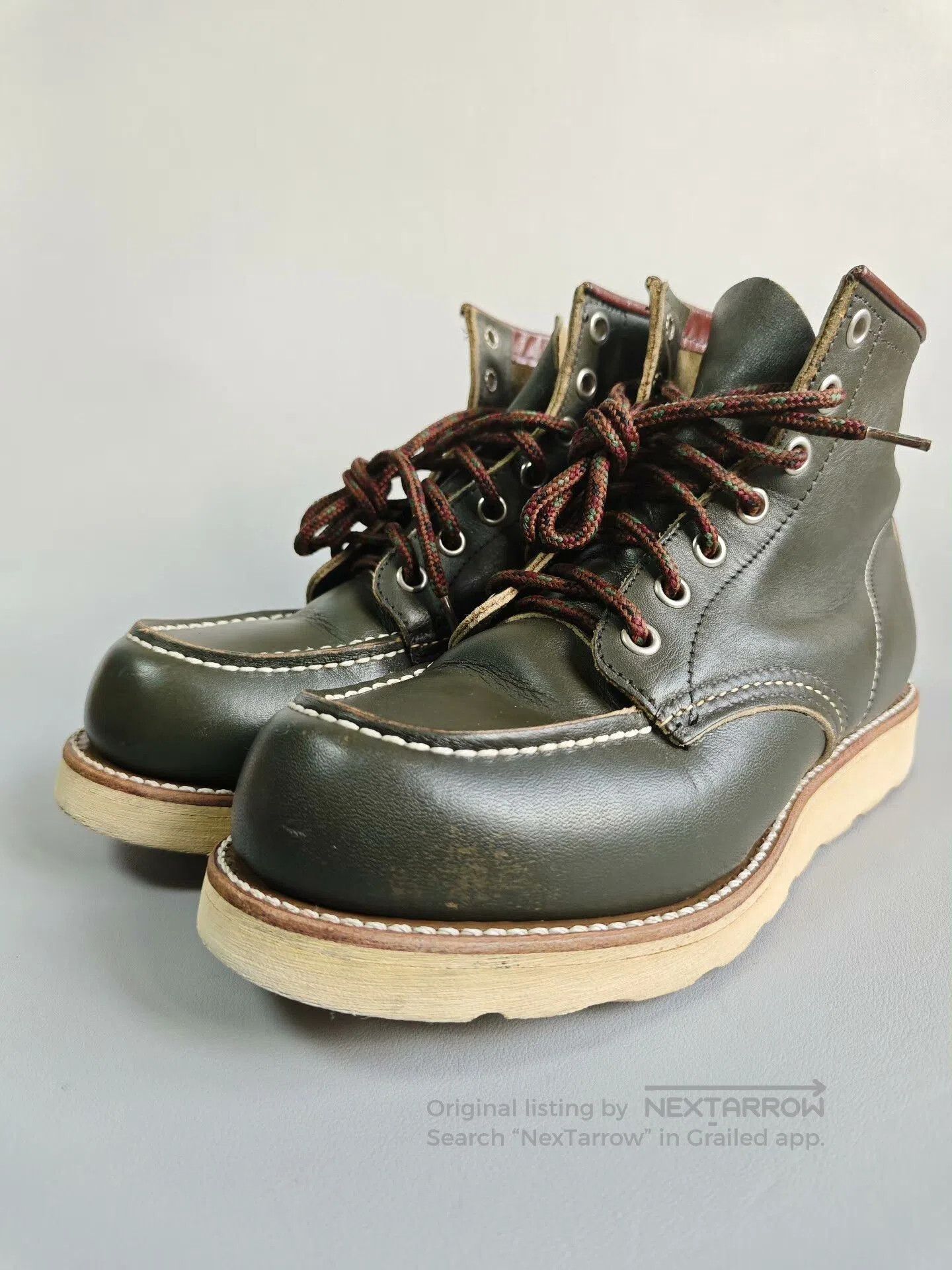 Red Wing Red Wing 8180 Green Work Boot. Size US 5 / EU 37 - 5 Thumbnail