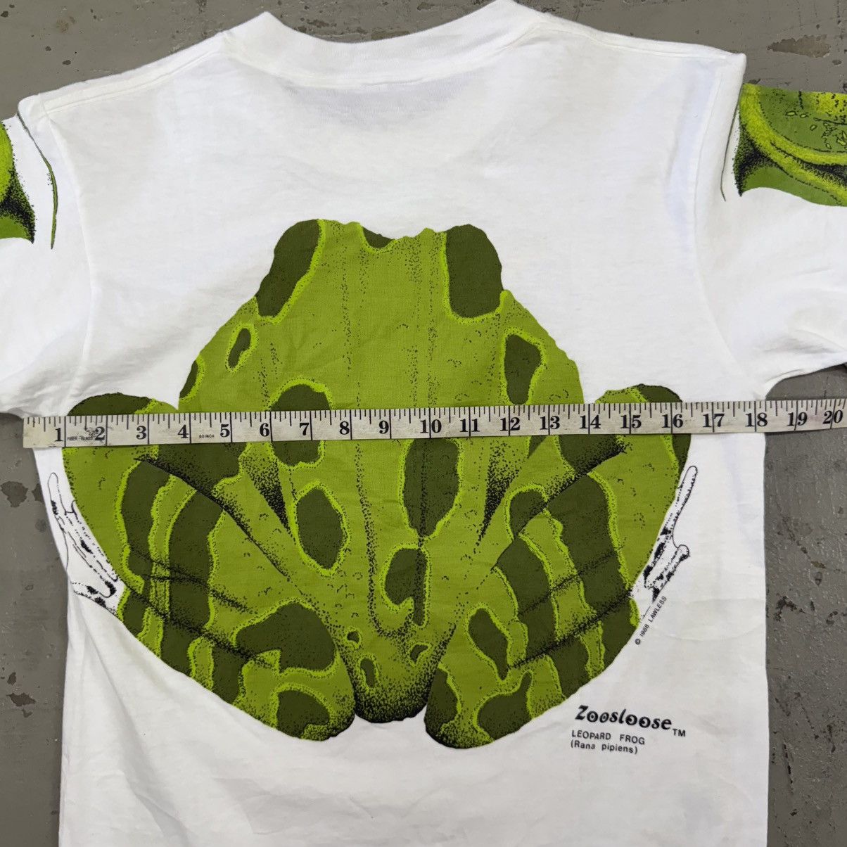 Arts & Science Vintage 80s Zoosloose Frog Graphic Tee Size US M / EU 48-50 / 2 - 9 Thumbnail