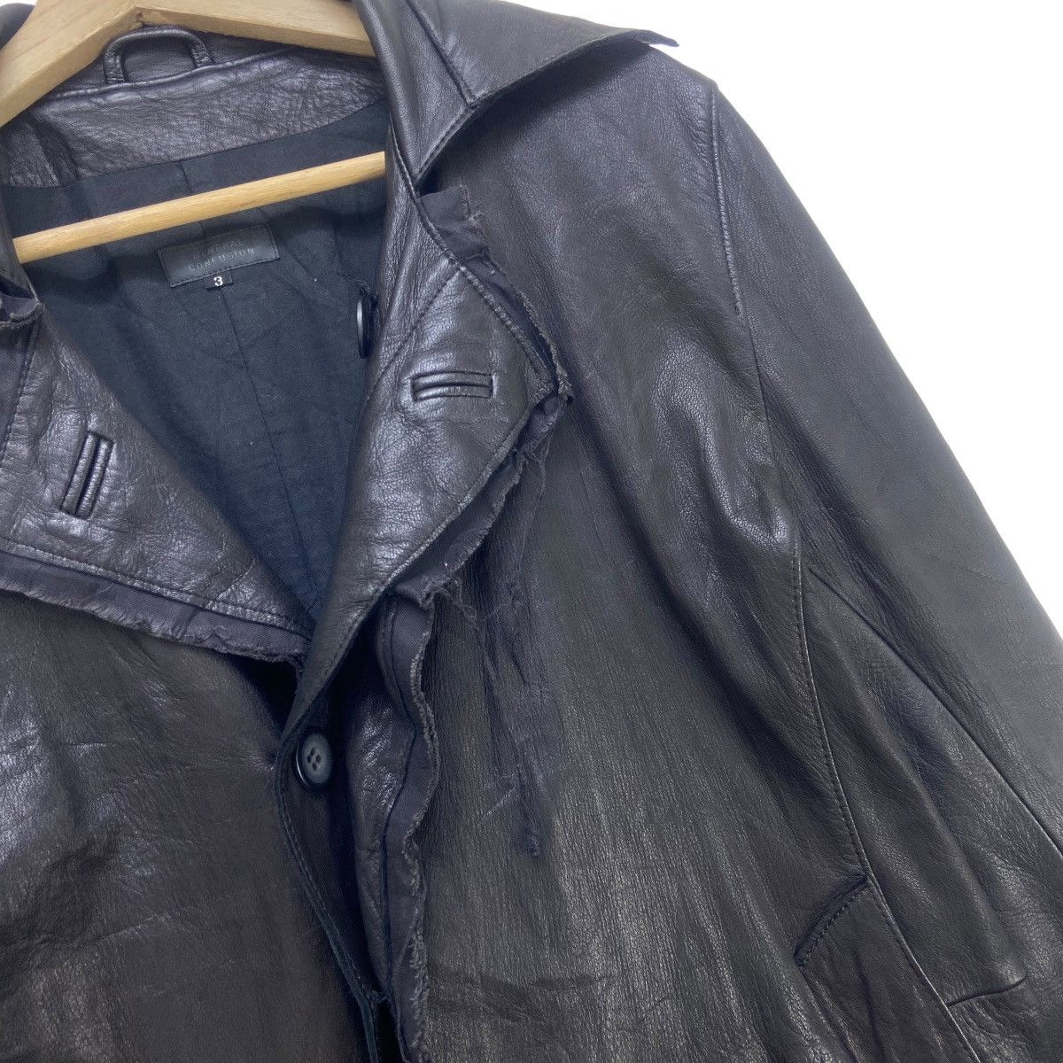 Japanese Brand 🔥General Confusion Japanese Stylish Distressed Deer Skin Size US S / EU 44-46 / 1 - 4 Thumbnail