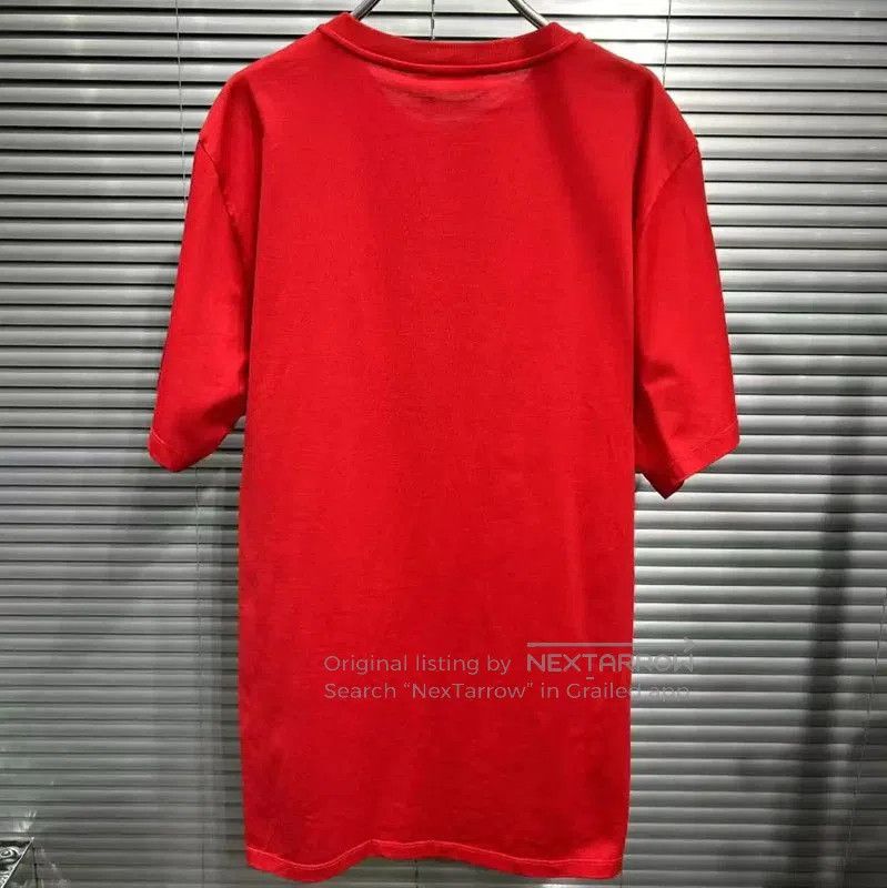 Max Mara MaxMara Circus Red Cotton Short Sleeve T-Shirt . Size S / US 4 / IT 40 - 2 Thumbnail