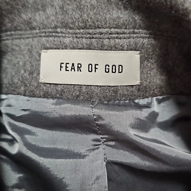 Fear of God Fear of God Season 7 wool shoulder pad coat Size US L / EU 52-54 / 3 - 7 Thumbnail