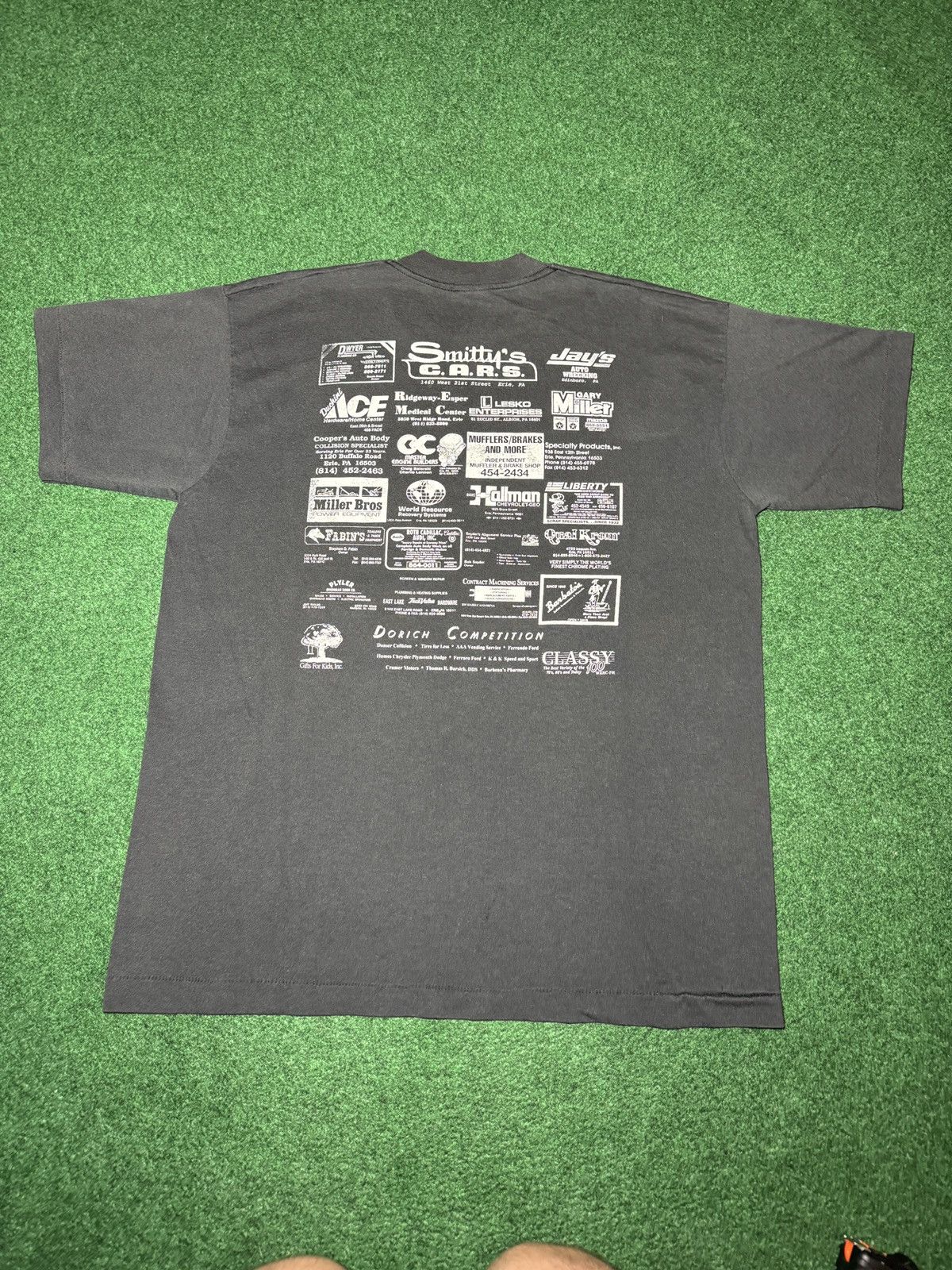 Vintage 90s American Cruisers Erie Pa Hot Rod Muscle Car T Shirt Size US L / EU 52-54 / 3 - 4 Thumbnail