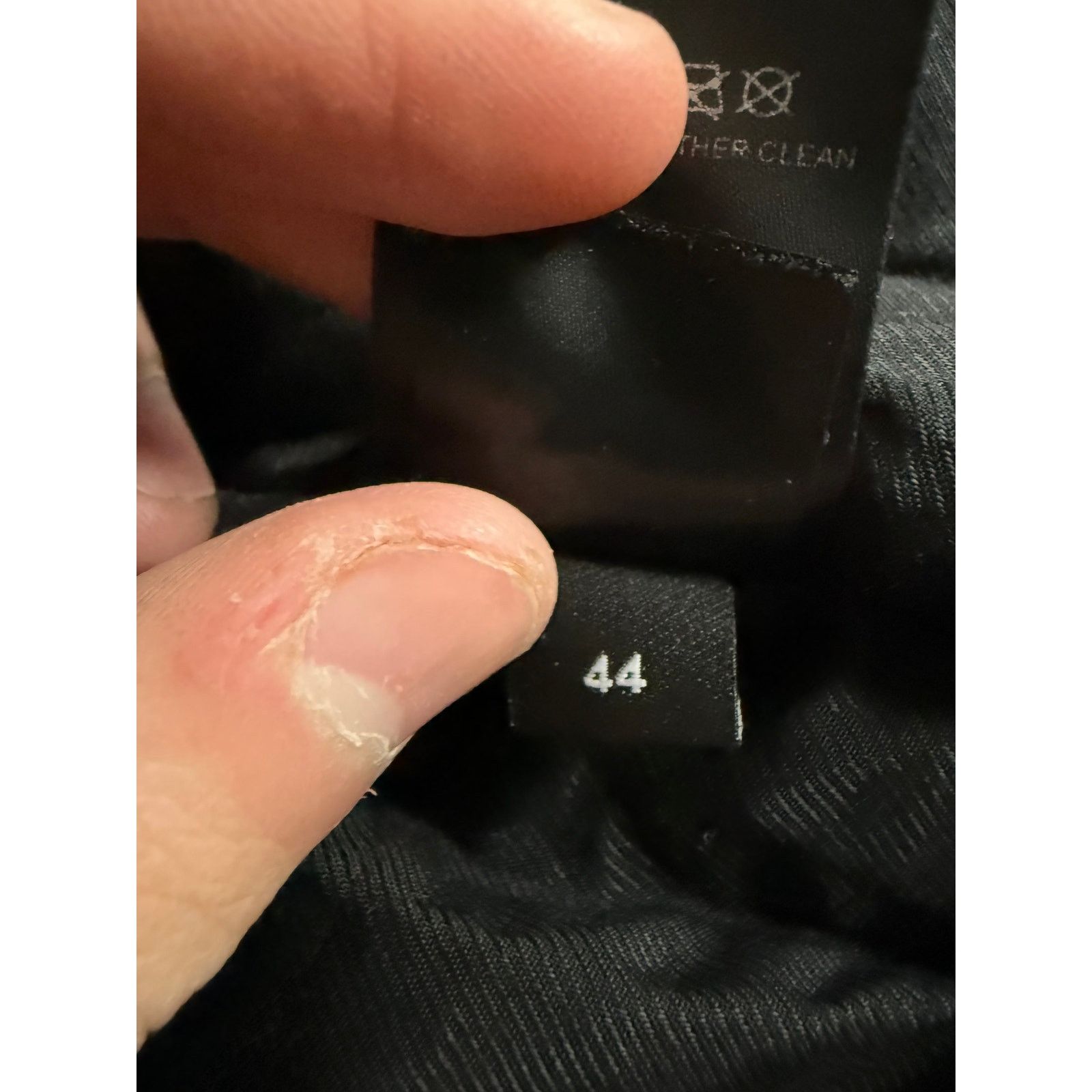Amiri Amiri Jacket Black Fur Used 44 (Small) Size US M / EU 48-50 / 2 - 5 Thumbnail