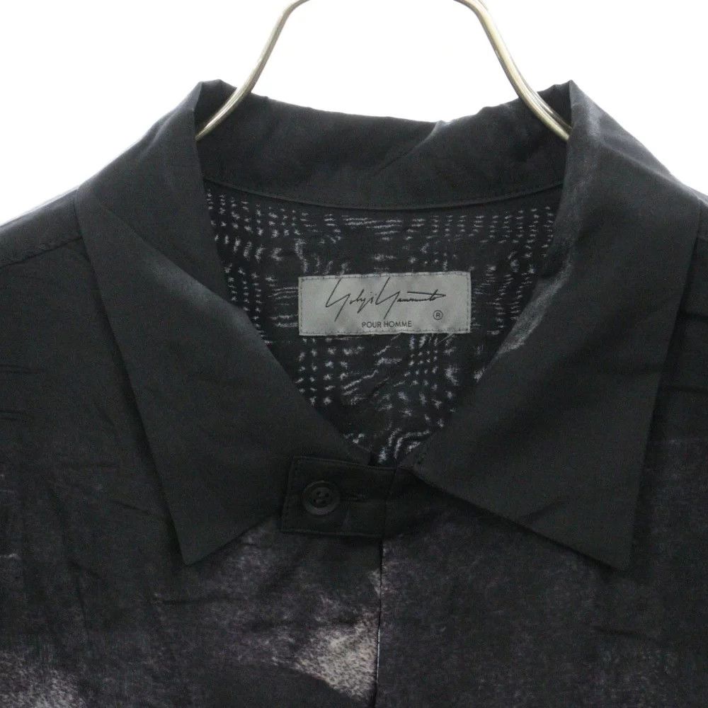 Yohji Yamamoto Yohji Yamamoto POUR HOMME 23SS Fly Front Stand Blouse Size US M / EU 48-50 / 2 - 3 Thumbnail