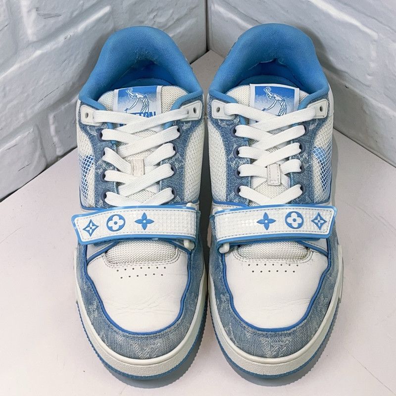 Louis Vuitton Louis Vuitton Trainer Low-Top Sneakers for Men 0079 Size US 8 / EU 41 - 1 Thumbnail