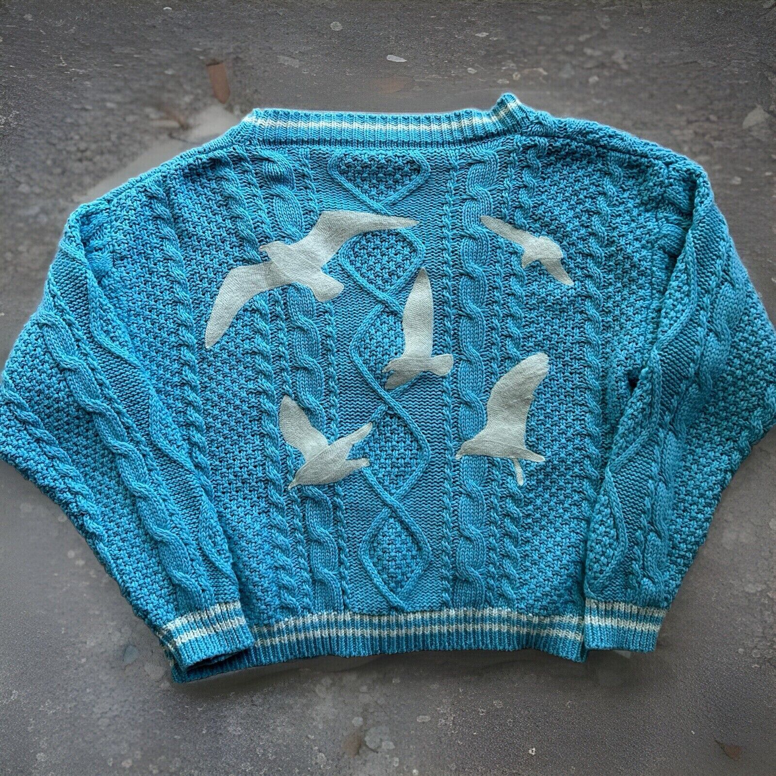Designer Taylor's Version 1989 Sweater Medium/Large Blue Cardigan Size L / US 10 / IT 46 - 1 Thumbnail