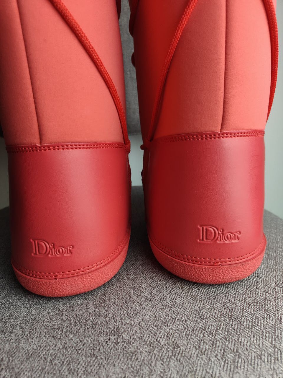 Dior Y2K Dior by John Galliano Blanc Cheval Collection Snow Boots Size US 7 / IT 37 - 9 Thumbnail