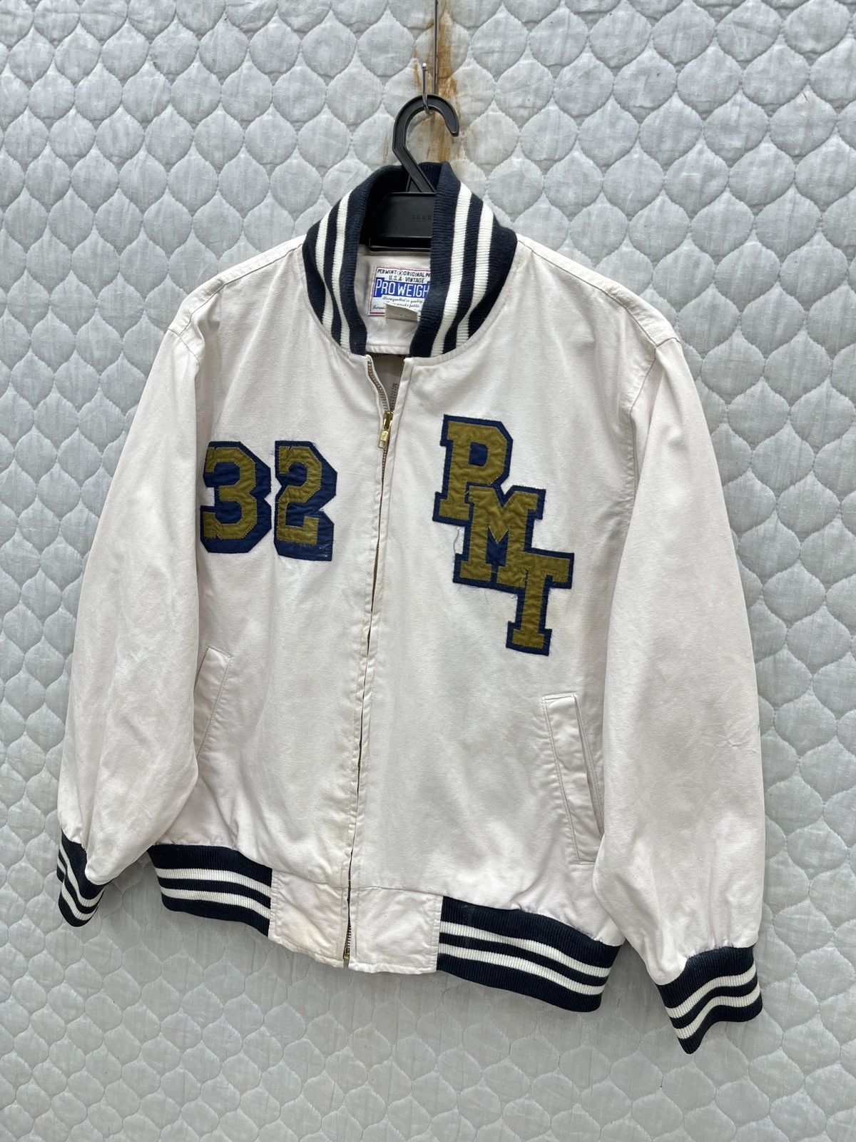 Vintage 🔥🔥🔥STEALS VTG PRO WEIGHT BASKETBALL BOMBER JACKET Size US S / EU 44-46 / 1 - 6 Thumbnail