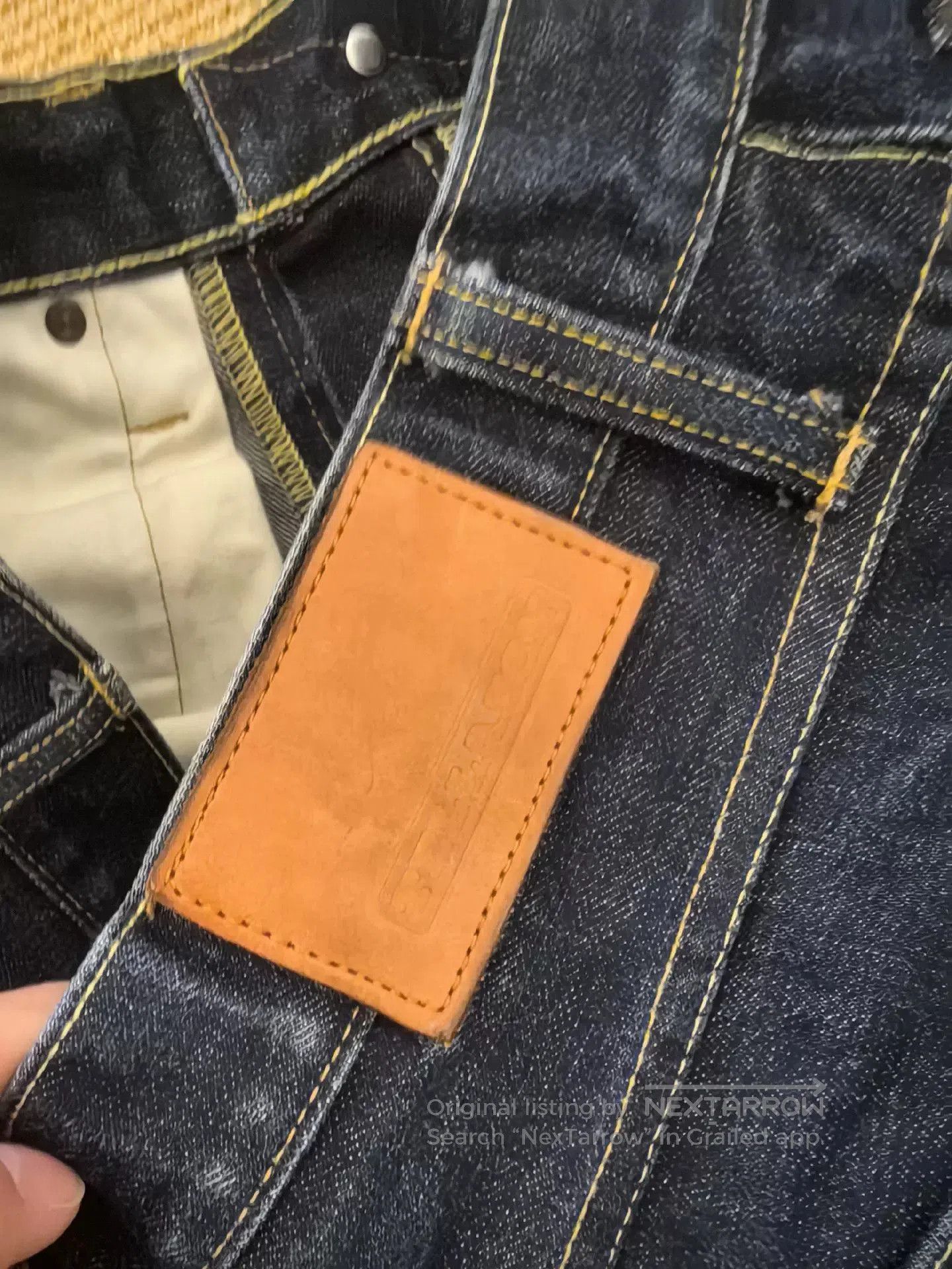 Tellason Tellason Elgin Mid Rise Slim Tapered. Size US 32 / EU 48 - 3 Thumbnail