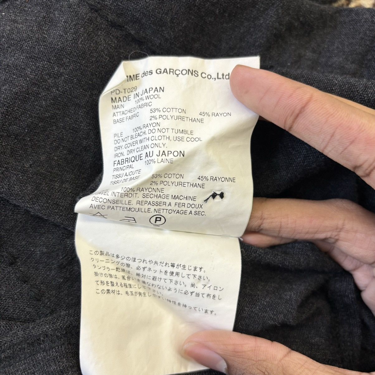 Comme des Garcons Homme Plus Trompe L'oeil Wool Top Size US M / EU 48-50 / 2 - 6 Thumbnail