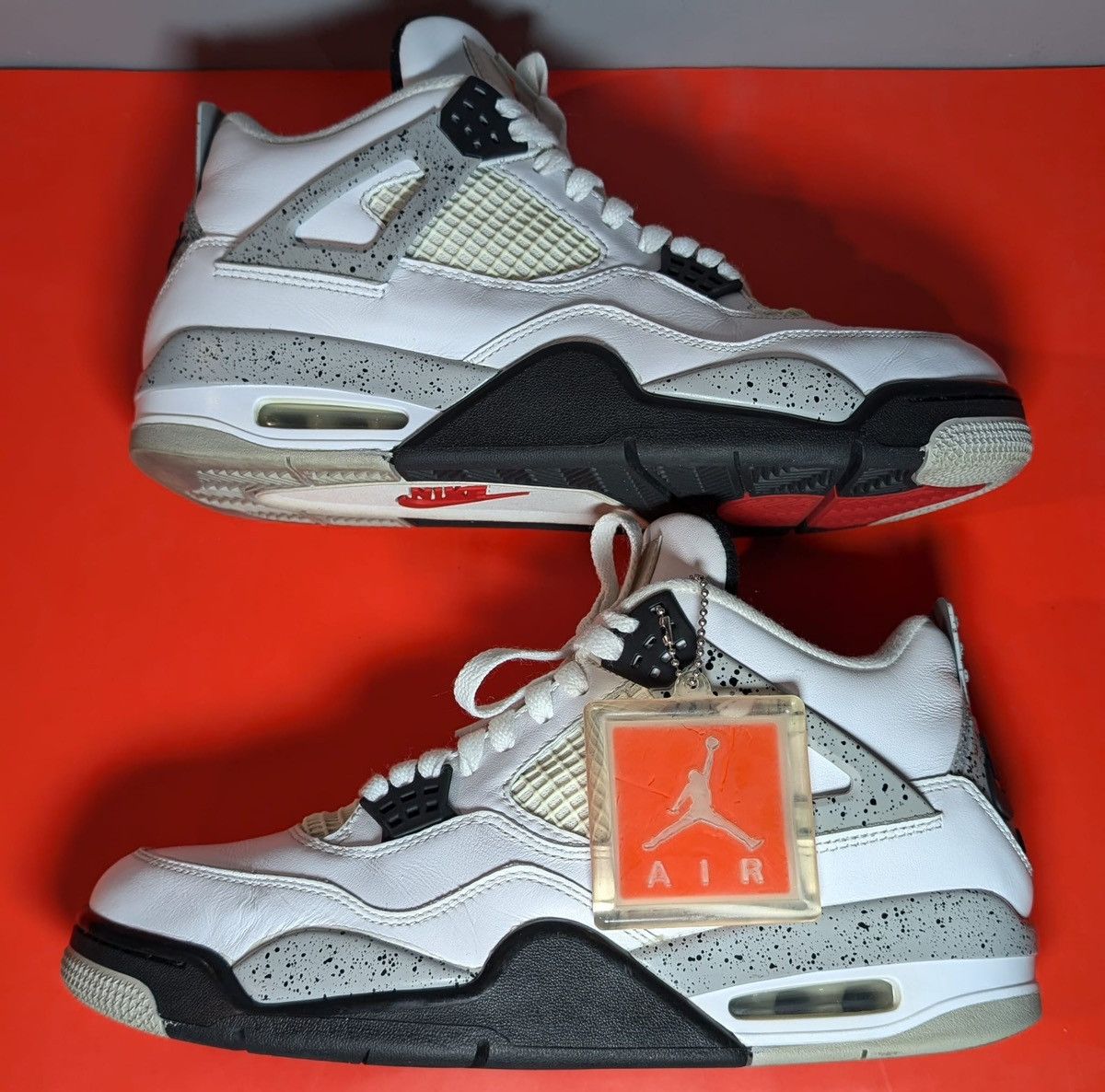 Jordan Brand Size 10 - Jordan 4 Retro OG White Cement Size US 10 / EU 43 - 3 Thumbnail