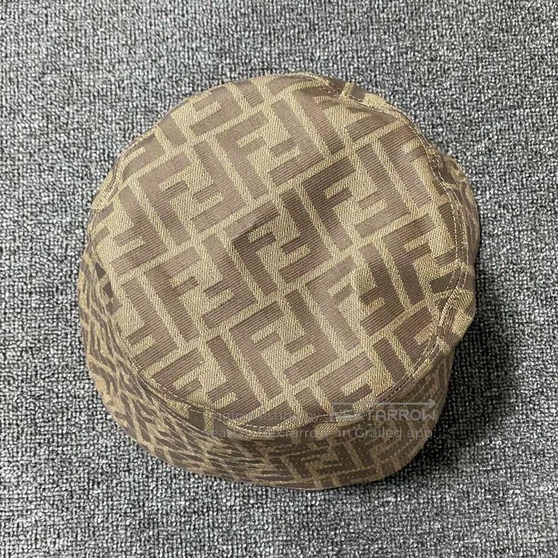 Fendi size 58cm Monogrammed Fisherman Hat