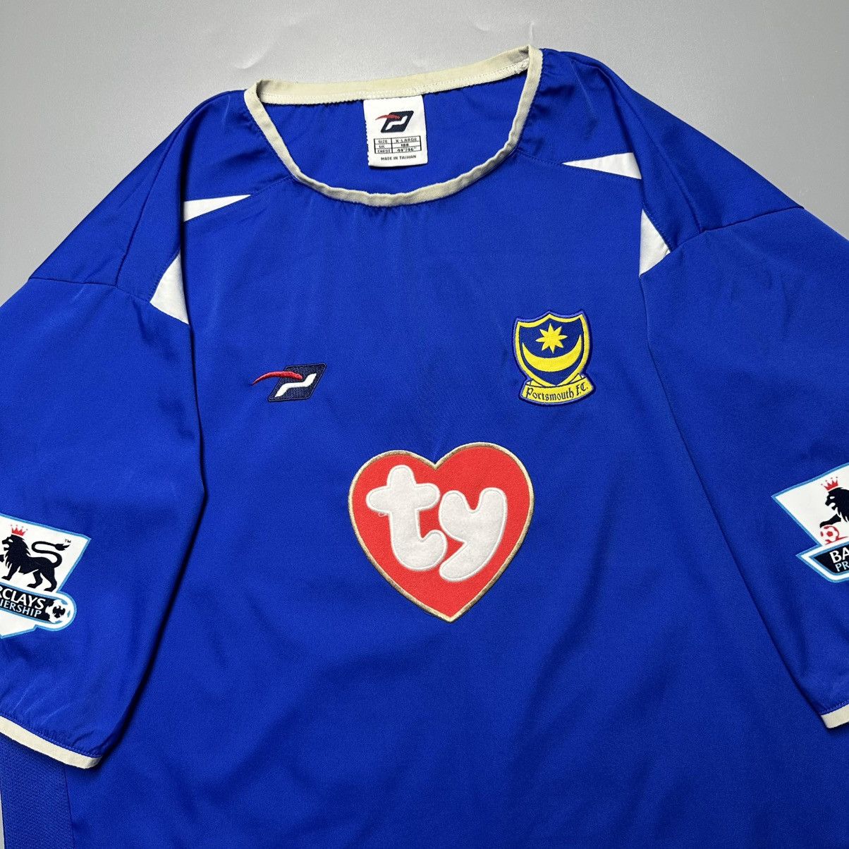 Pompeii PORTSMOUTH POMPEY 2004/2005 FOOTBALL HOME JERSEY #20 YAKUBU Size US XL / EU 56 / 4 - 4 Thumbnail
