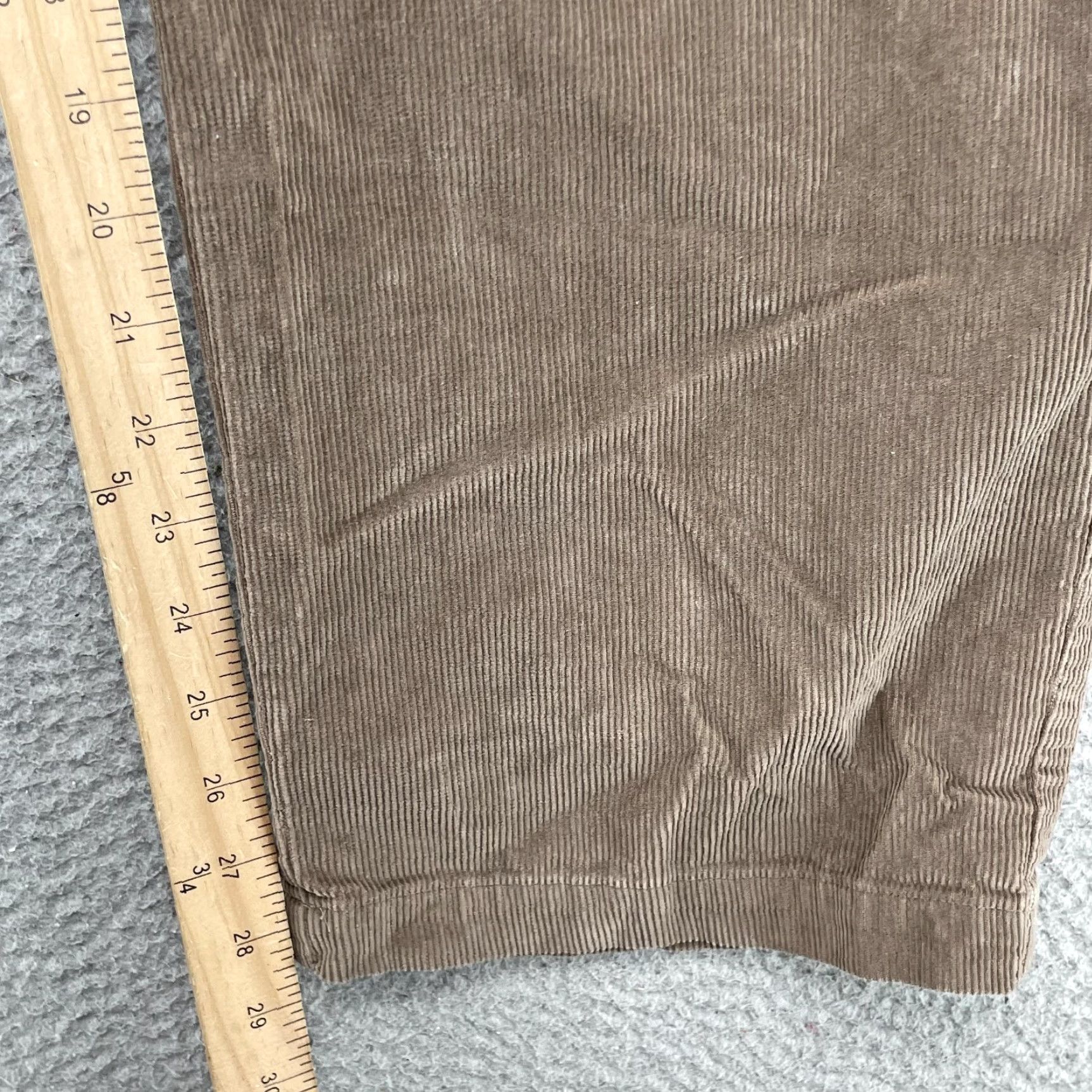Haggar Haggar Corduroy Pants Mens 38x28 Brown Preppy Travel Chino 70s Academia Vintage Style 90s Office Casual Mens Size US 38 / EU 54 - 4 Thumbnail