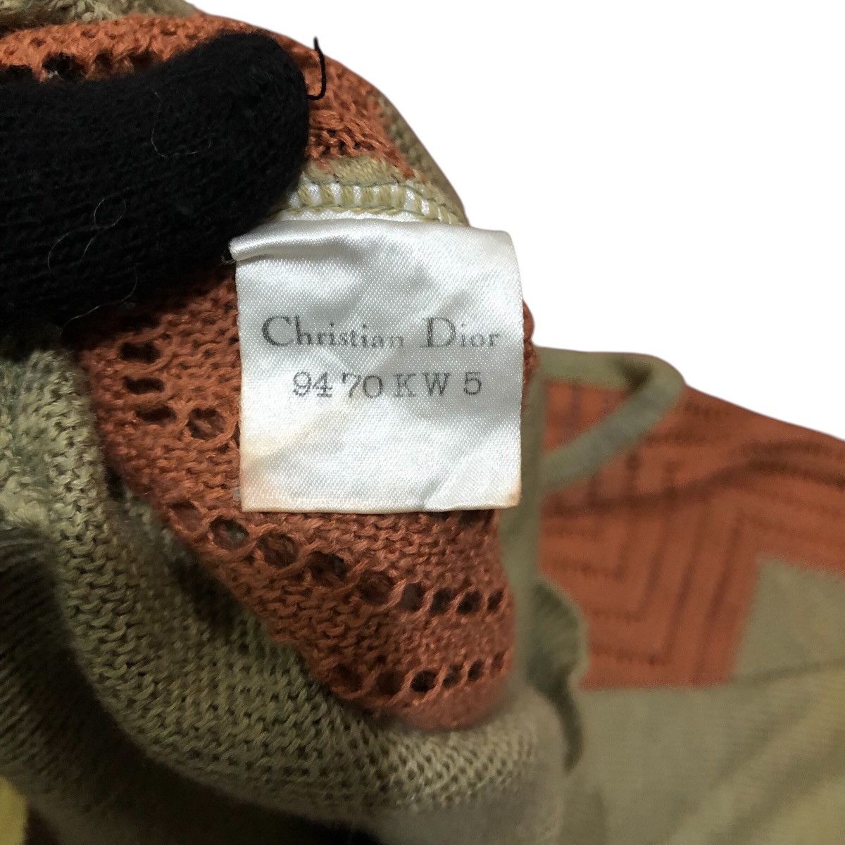 Christian Dior Monsieur × Dior × Vintage Christian Dior Asymetric Knitwear Sweater Size M / US 6-8 / IT 42-44 - 8 Thumbnail