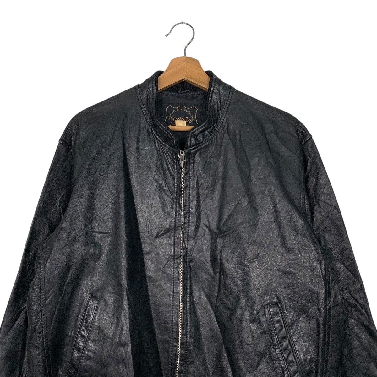 Japanese Brand Japanese Brand Fukuyo Bomber Leather Jacket Size US M / EU 48-50 / 2 - 2 Thumbnail