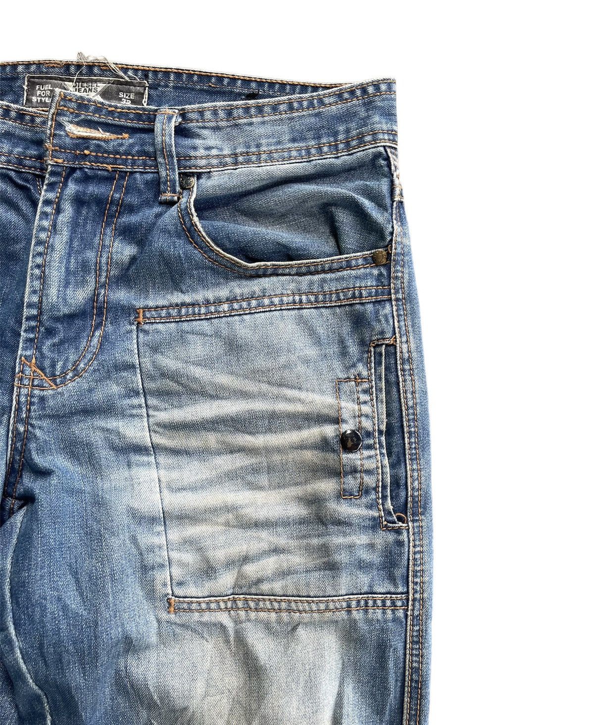 Diesel Y2K Diesel Denim Jeans Vintage Distressed Wash Size 32 Size US 32 / EU 48 - 7 Thumbnail