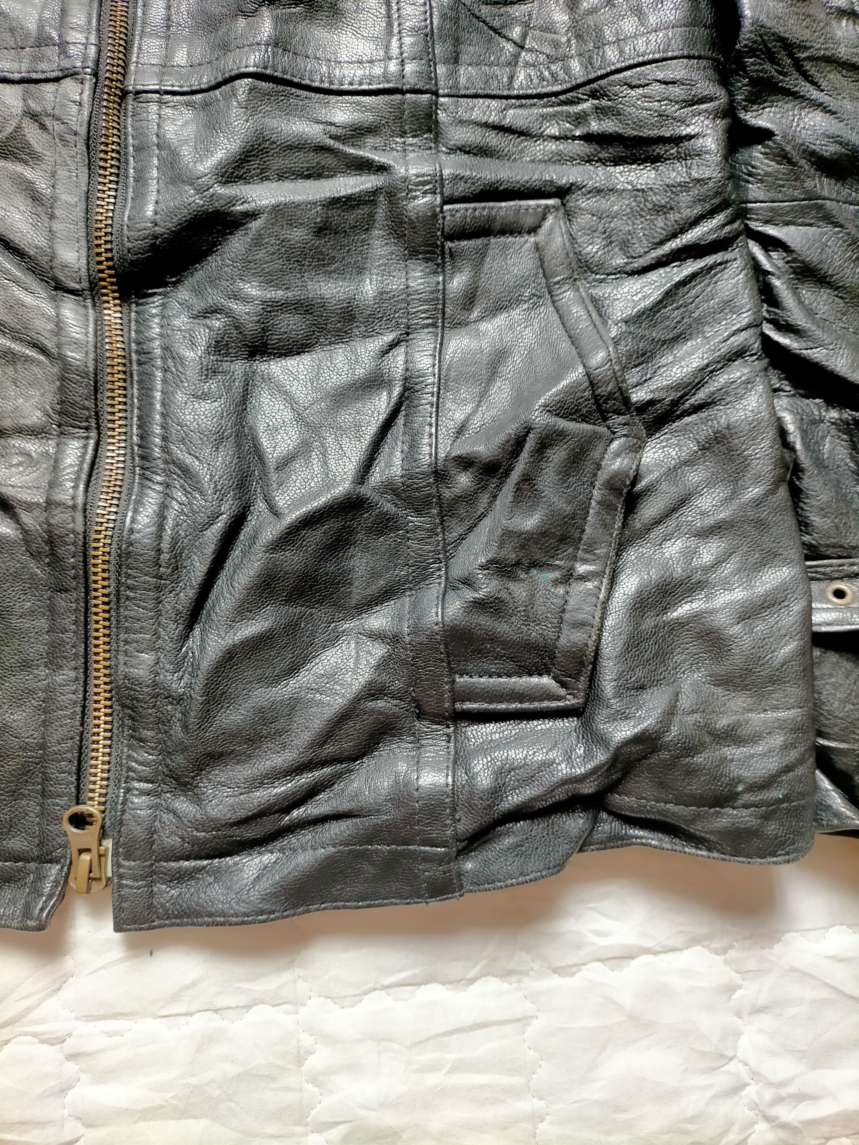 Tornado Mart Tornado Mart Japan Leather Rider Jacket Size US L / EU 52-54 / 3 - 8 Thumbnail