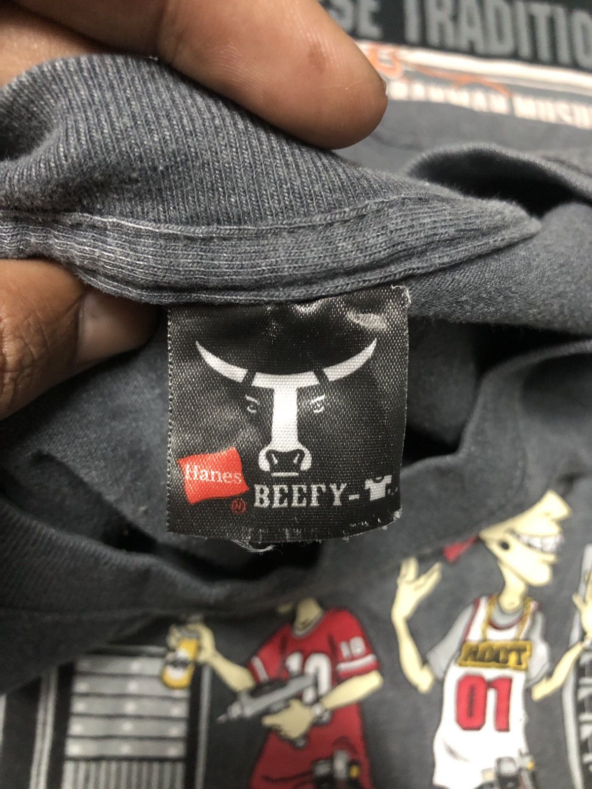 Japanese Brand × Vintage Vintage Y2K Keepin I.T Real Cartoons Tshirt Size US L / EU 52-54 / 3 - 11 Thumbnail