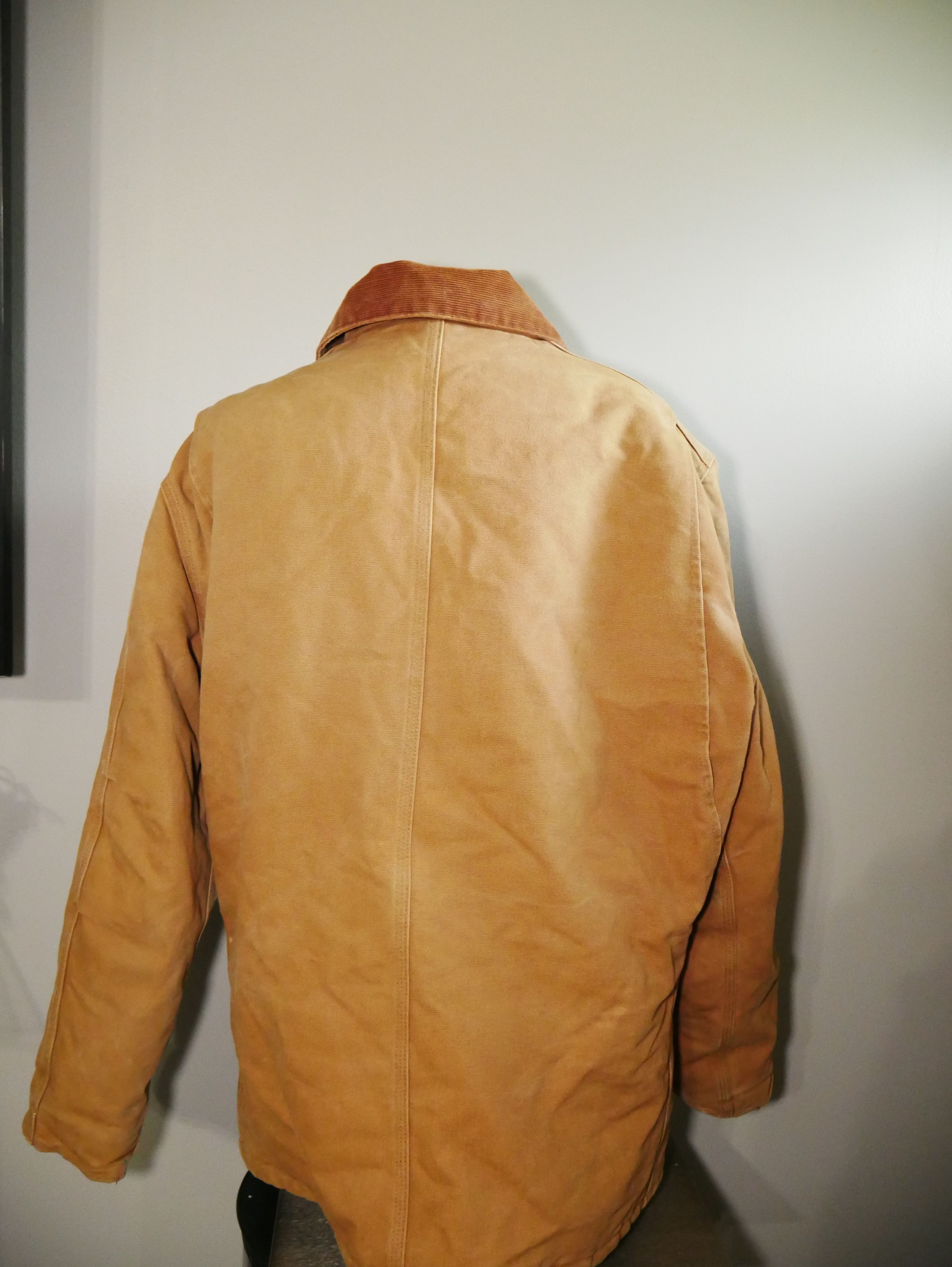 Carhartt Carhartt C03 BRN Duck Tan Quilt-Lined Jacket Size 48 R Size US M / EU 48-50 / 2 - 4 Thumbnail
