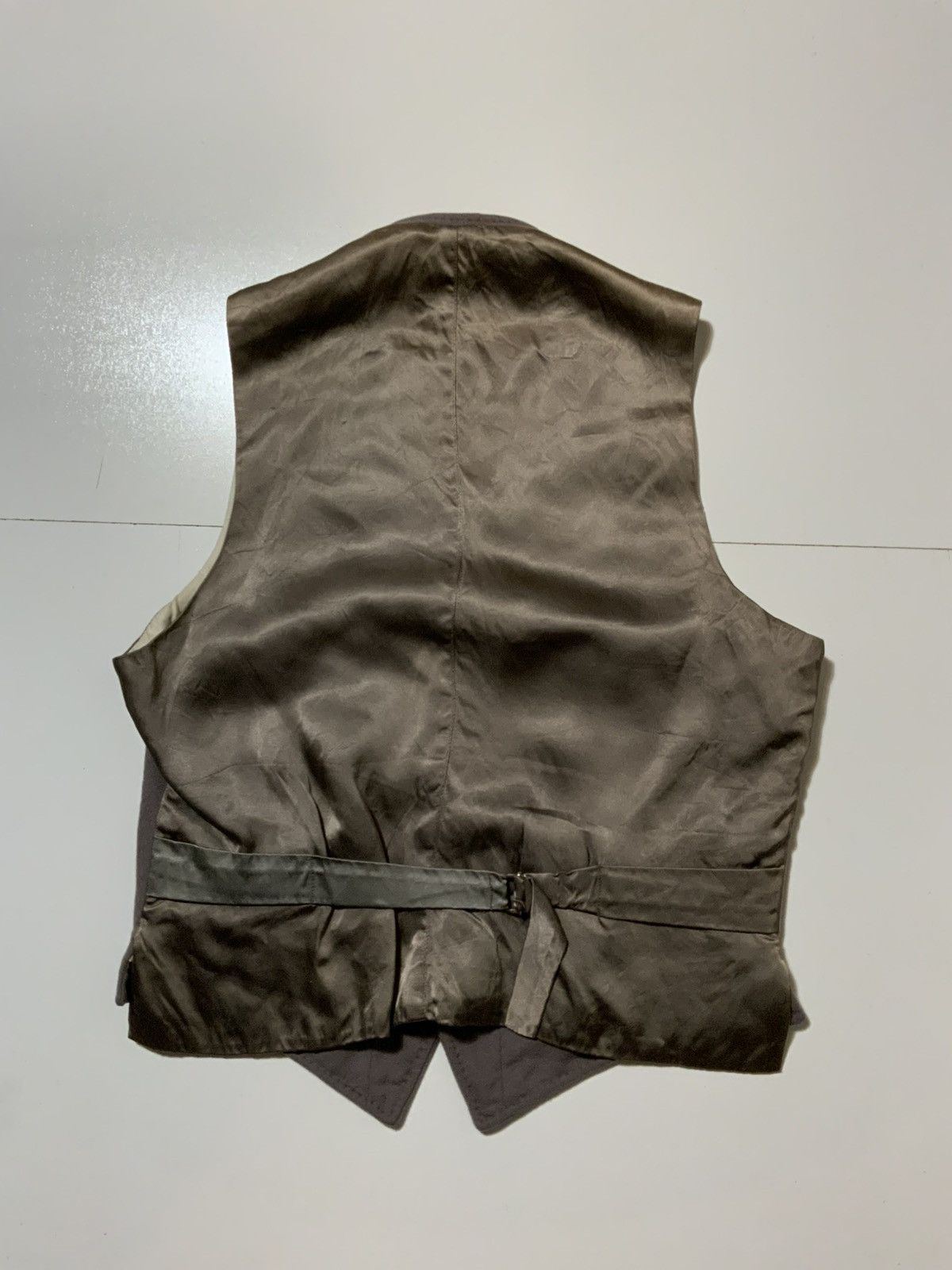 Vintage West Of England Strachan Doeskin Wool Waistcoat Vest Jacket Size US S / EU 44-46 / 1 - 2 Thumbnail