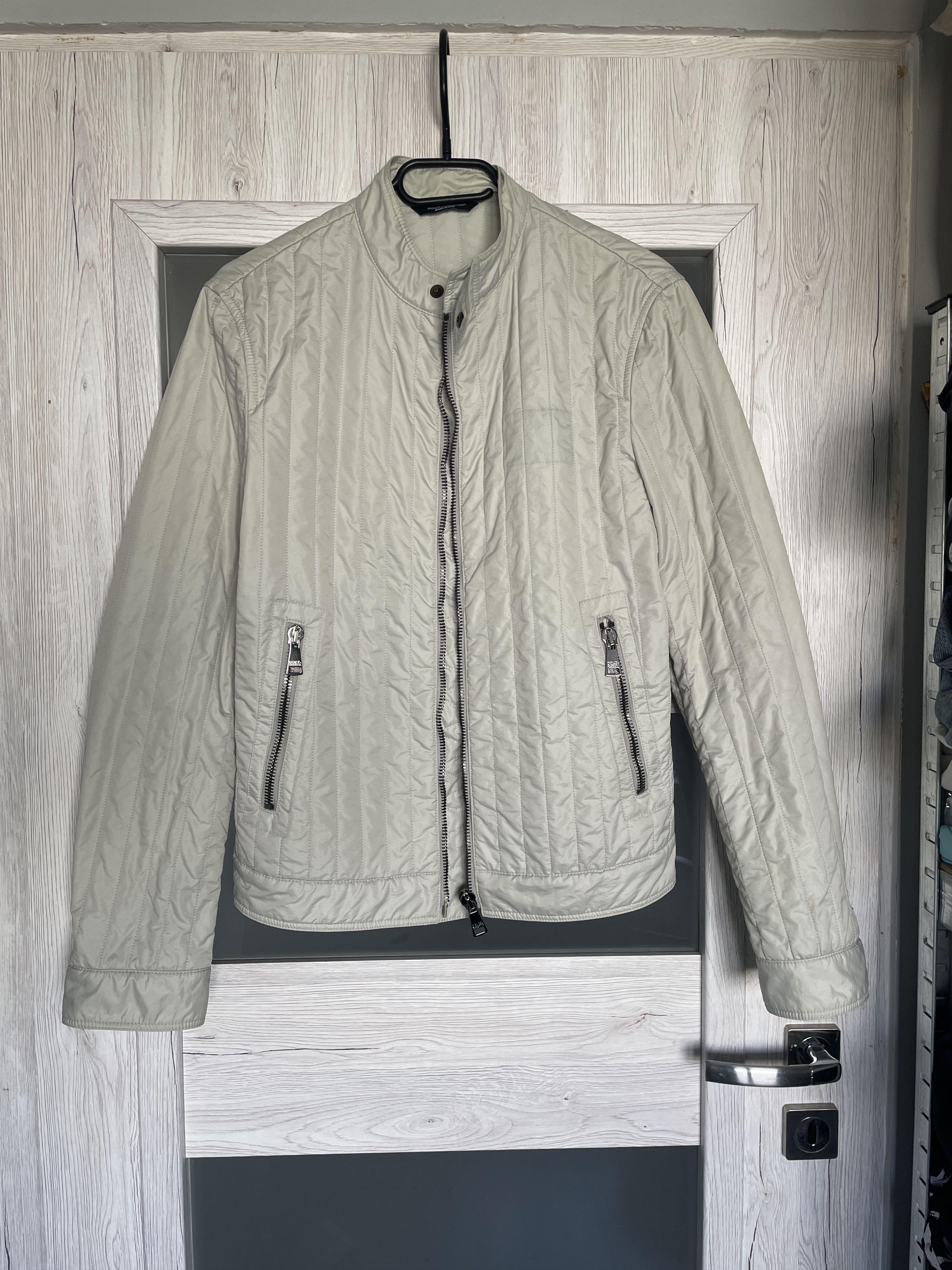 Dolce & Gabbana Y2K ARCHIVE DOLCE GABBANA BIKER INSULATED SLIM D&G JACKET Size US M / EU 48-50 / 2 - 4 Thumbnail