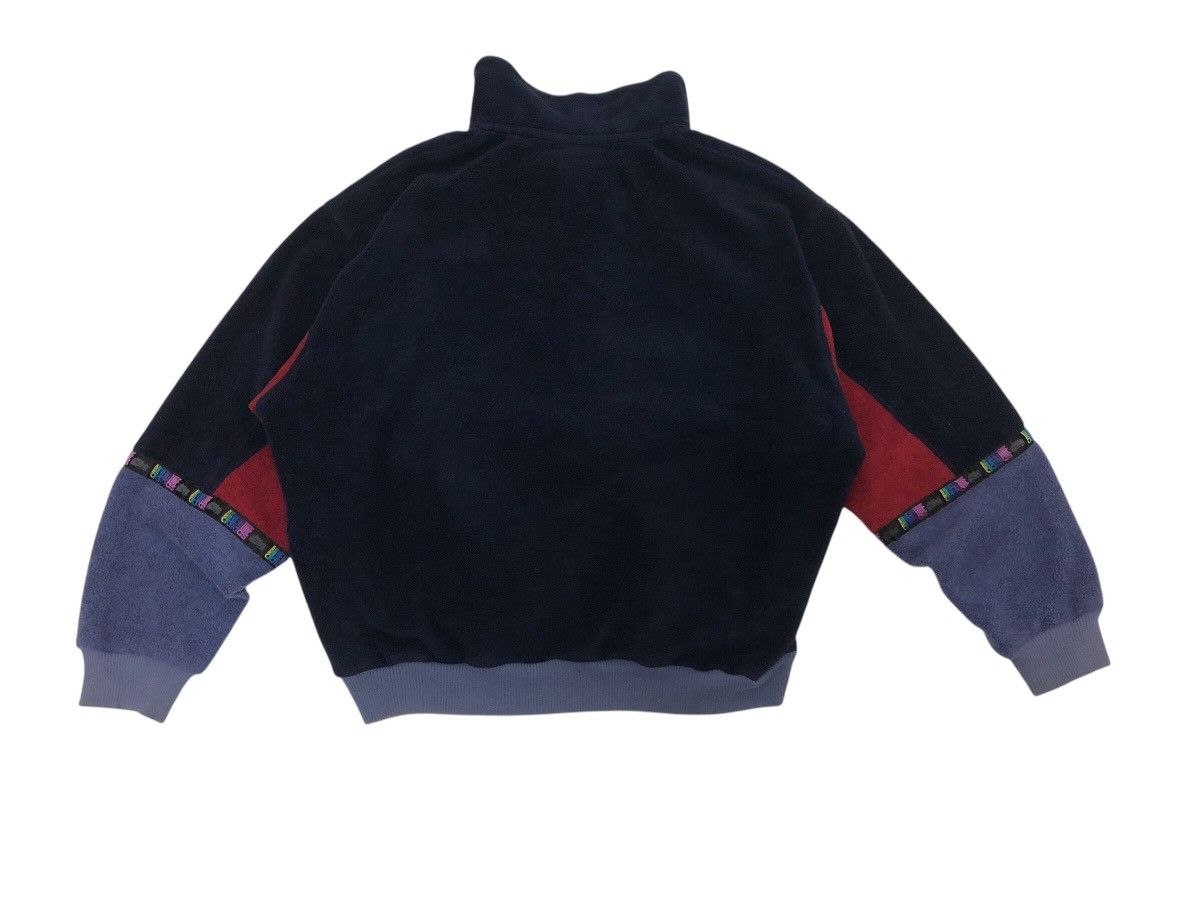 Adidas × Polartec × Vintage RARE 🔥 ADIDAS ADVENTURE FLEECE PULLOVER TRICOLOUR HALF ZIP Size US L / EU 52-54 / 3 - 2 Thumbnail
