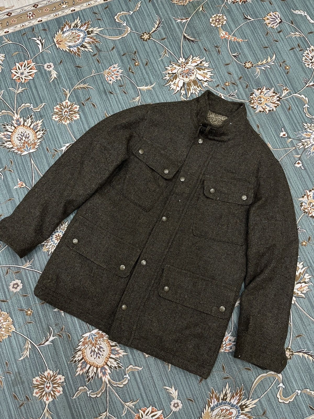 Lord & Taylor 🔥🔥🔥STEALS HERRINGBONE TWILL WOOL JACKET Size US S / EU 44-46 / 1 - 4 Thumbnail