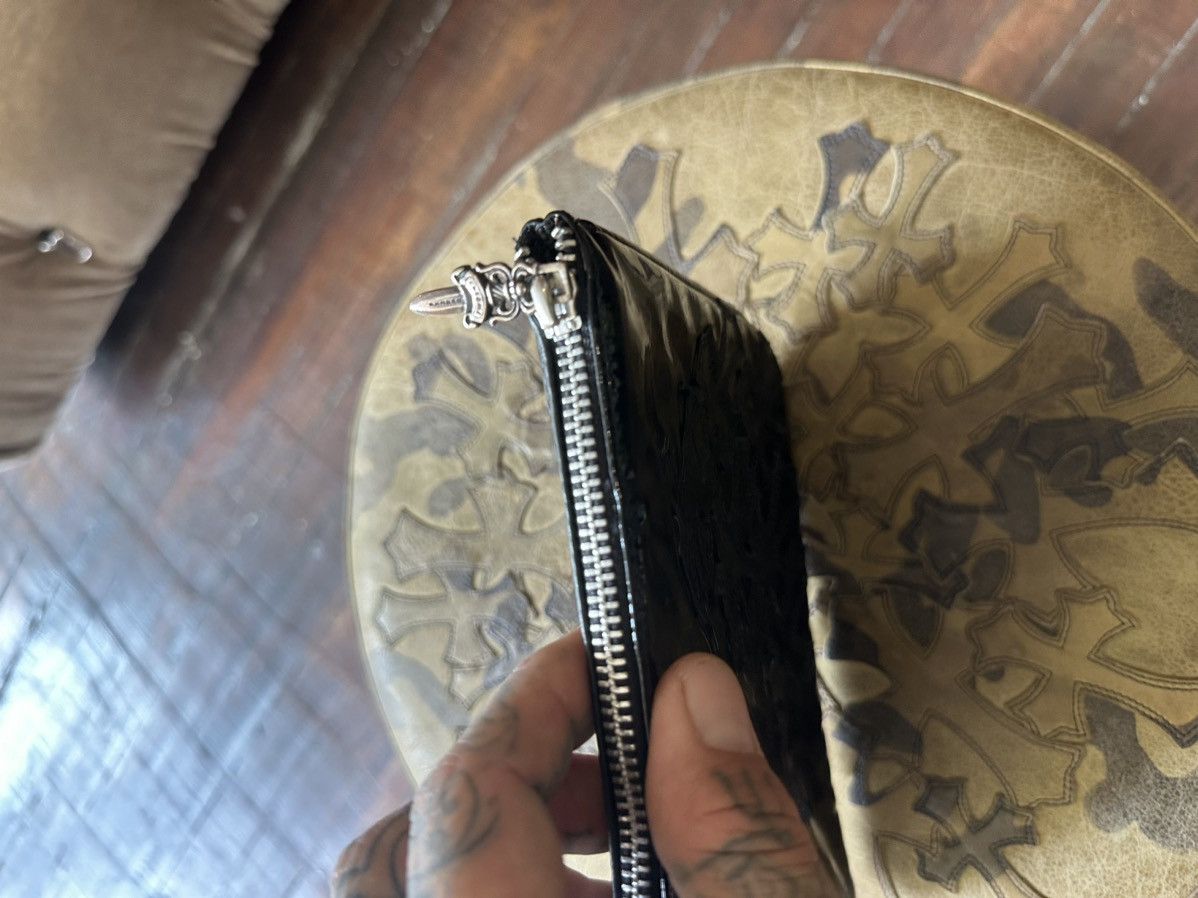 Chrome Hearts Chrome Hearts BAG WALLET TRAVEL Black Shinny Cross Patch Size ONE SIZE - 5 Thumbnail