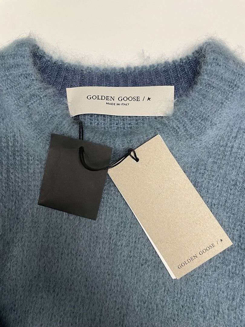 Golden Goose GOLDEN GOOSE Devis Brushed Mohair Wool Sweater Size US S / EU 44-46 / 1 - 4 Thumbnail
