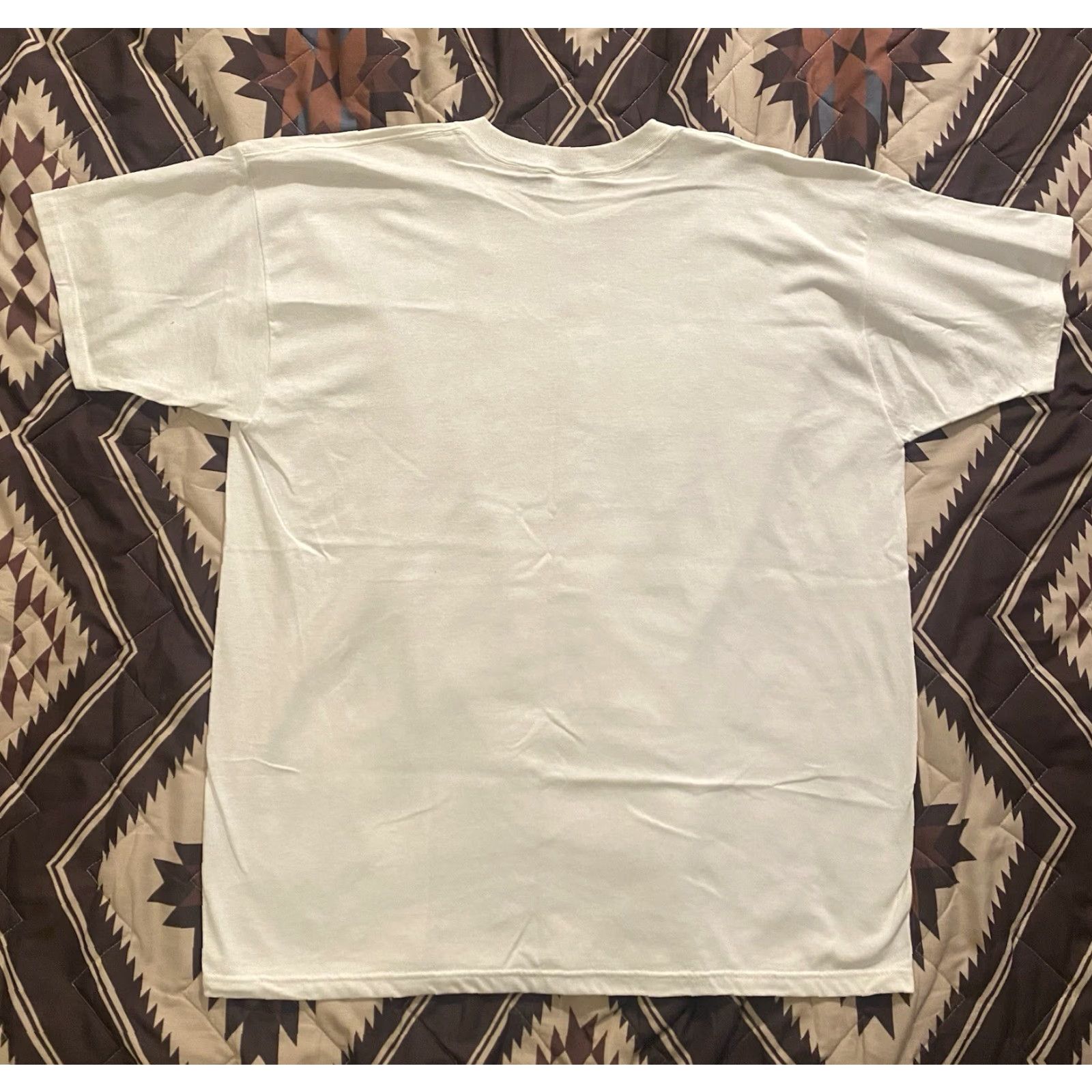 Fruit Of The Loom VINTAGE Fruit Of The Loom T Shirt Field of Dreams Flowers Garden White Adult 2XL Size US XXL / EU 58 / 5 - 3 Thumbnail