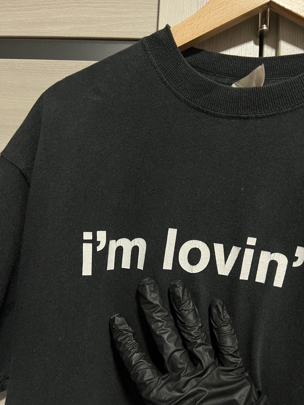 Band Tees Vintage 00s ADULT " IM LOVIT IT McDonald " FUNNY BuyTee Size US M / EU 48-50 / 2 - 4 Thumbnail