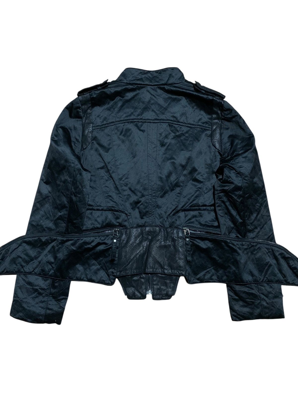 20471120 × Beauty Beast × Japanese Brand 2000s Style Innerve cyber jumpsuit zip biker jacket Size S / US 4 / IT 40 - 10 Thumbnail