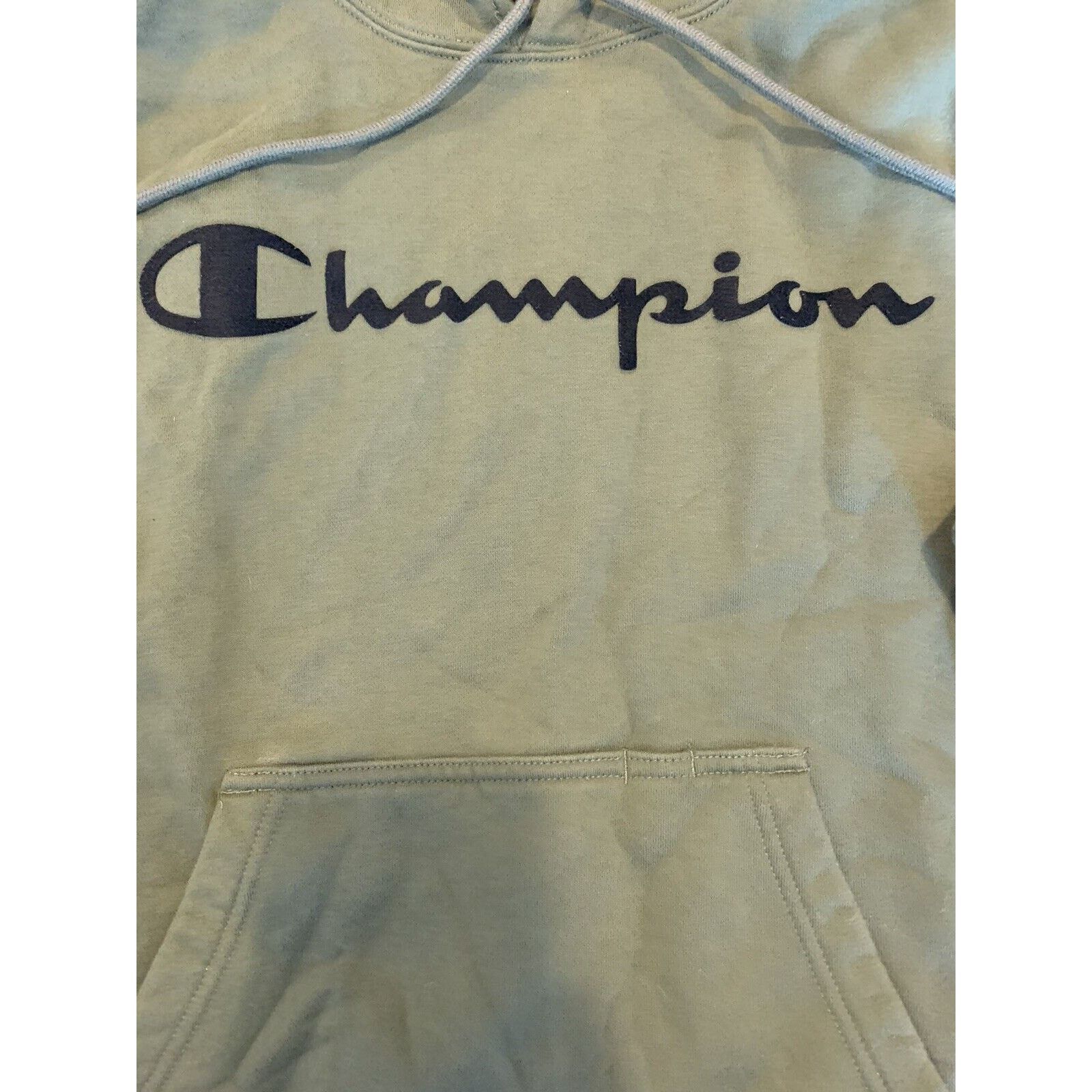Champion Champion Mens Small Reverse Weave Hoodie Green Sweatshirt Size US S / EU 44-46 / 1 - 5 Thumbnail