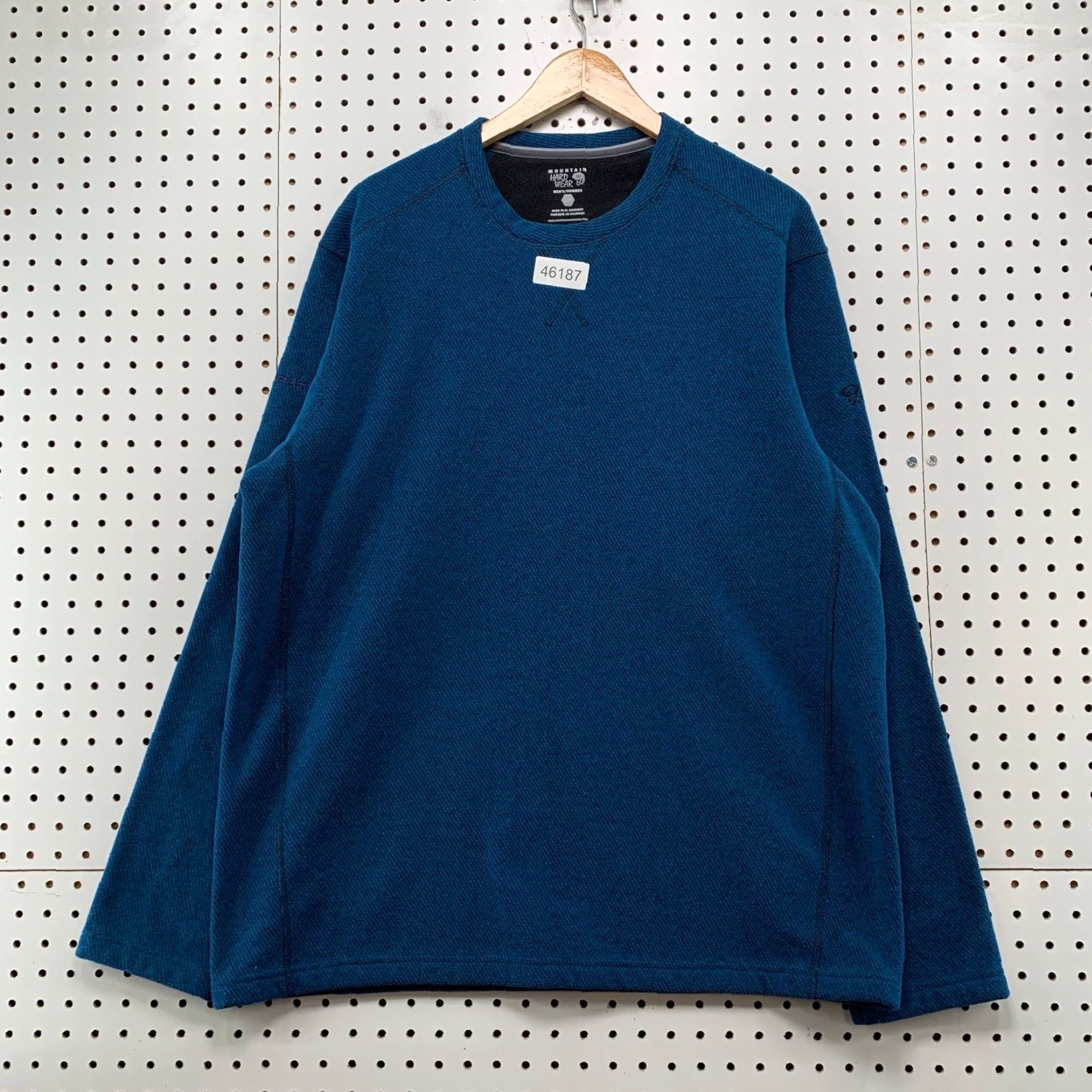 Mountain Hardwear Mountain Hardwear Sweater Mens Large Blue Fleece Lined Outdoor Hiking Casual Size US L / EU 52-54 / 3 - 2 Thumbnail