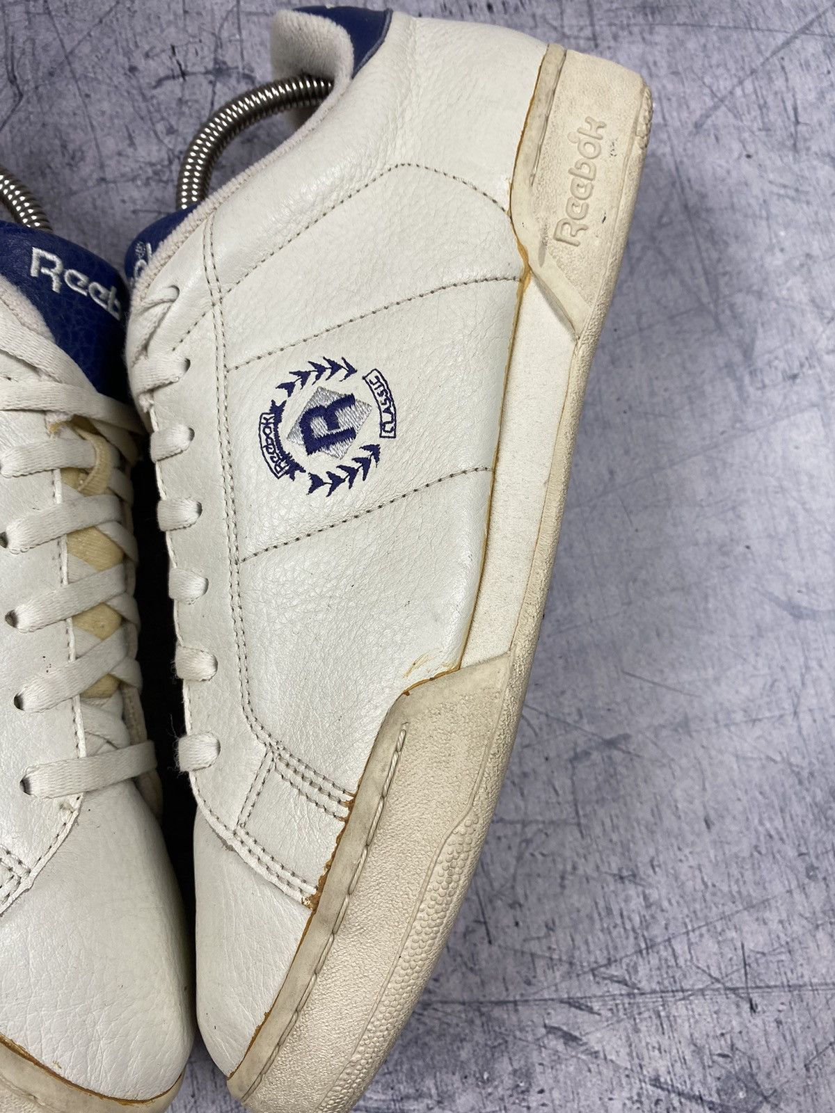 Reebok Vintage Reebok Y2K Drill Leather Sneakers Low Tops Size US 11.5 / EU 44-45 - 10 Thumbnail