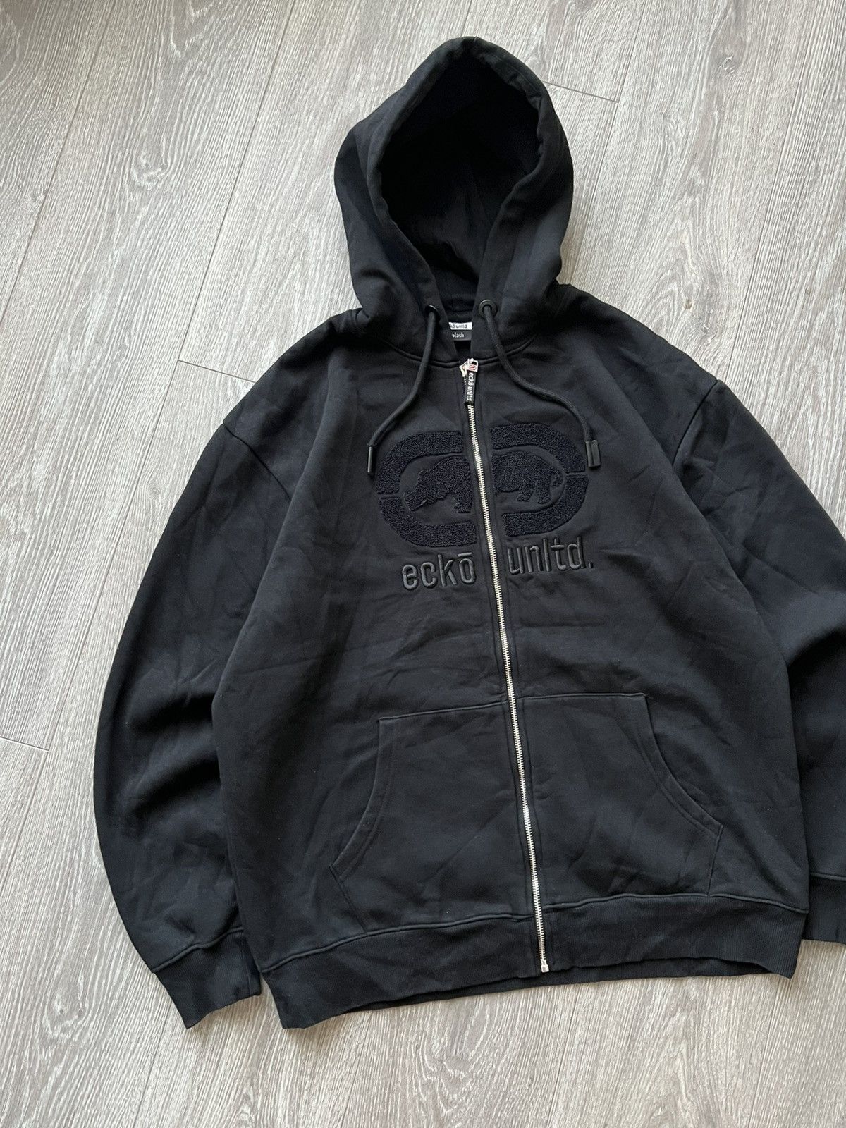 Ecko Unltd. Ecko Unltd Zip Hoodie Y2K Size US L / EU 52-54 / 3 - 3 Thumbnail