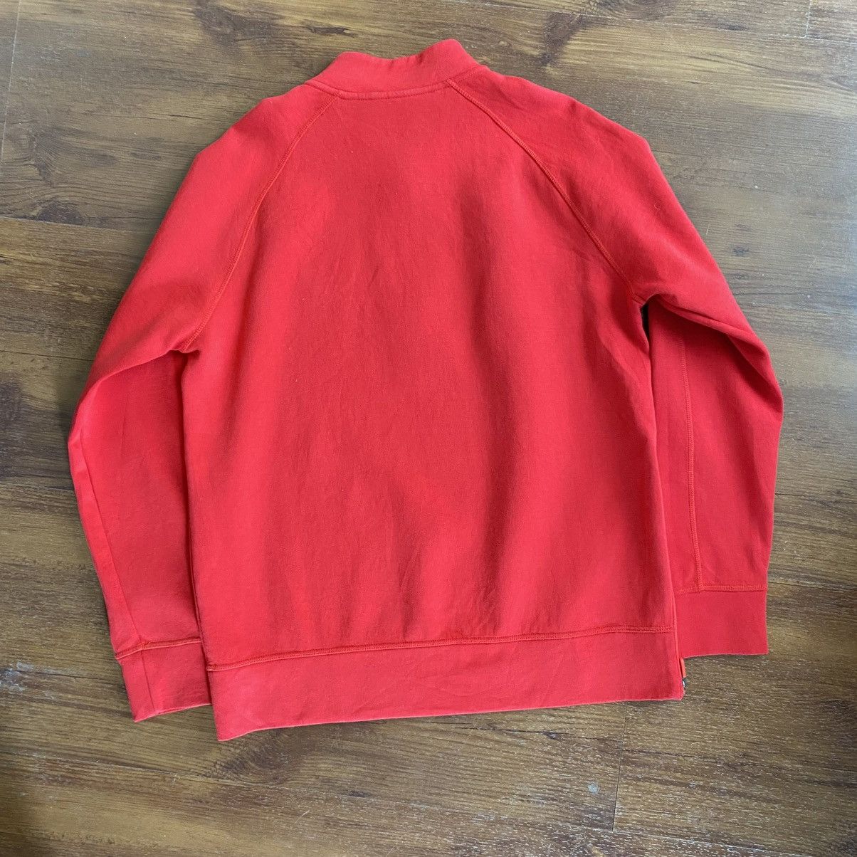 Apple Apple Red Quarter-Zip Staff Sweatshirt Size US M / EU 48-50 / 2 - 14 Thumbnail