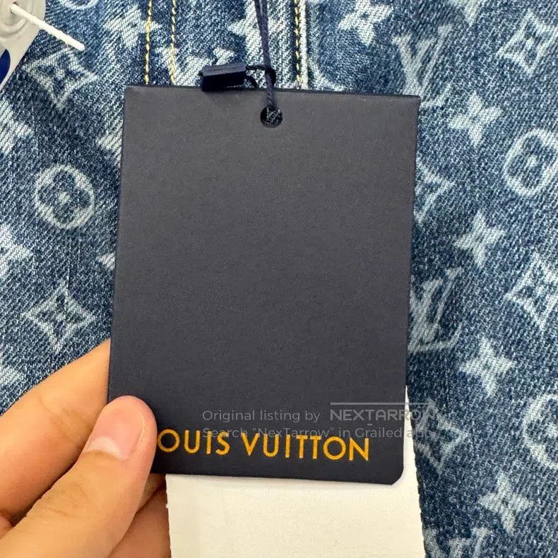 Louis Vuitton Louis Vuitton 25 Blue Full Print Shorts Size US 36 / EU 52 - 4 Thumbnail