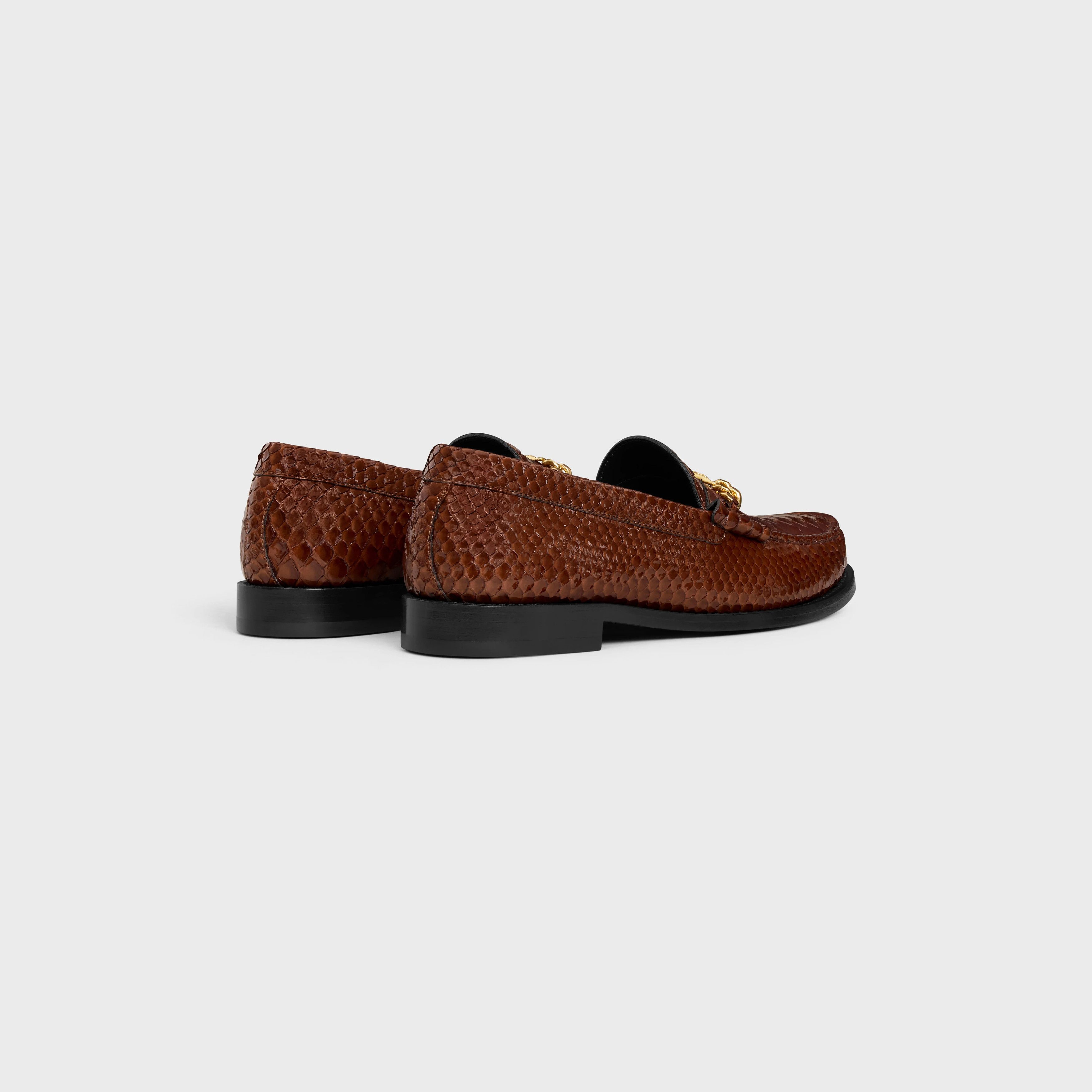 Celine o1bcso1str0625 357784612C Chain Loafers in Teck Size US 8 / IT 38 - 3 Thumbnail